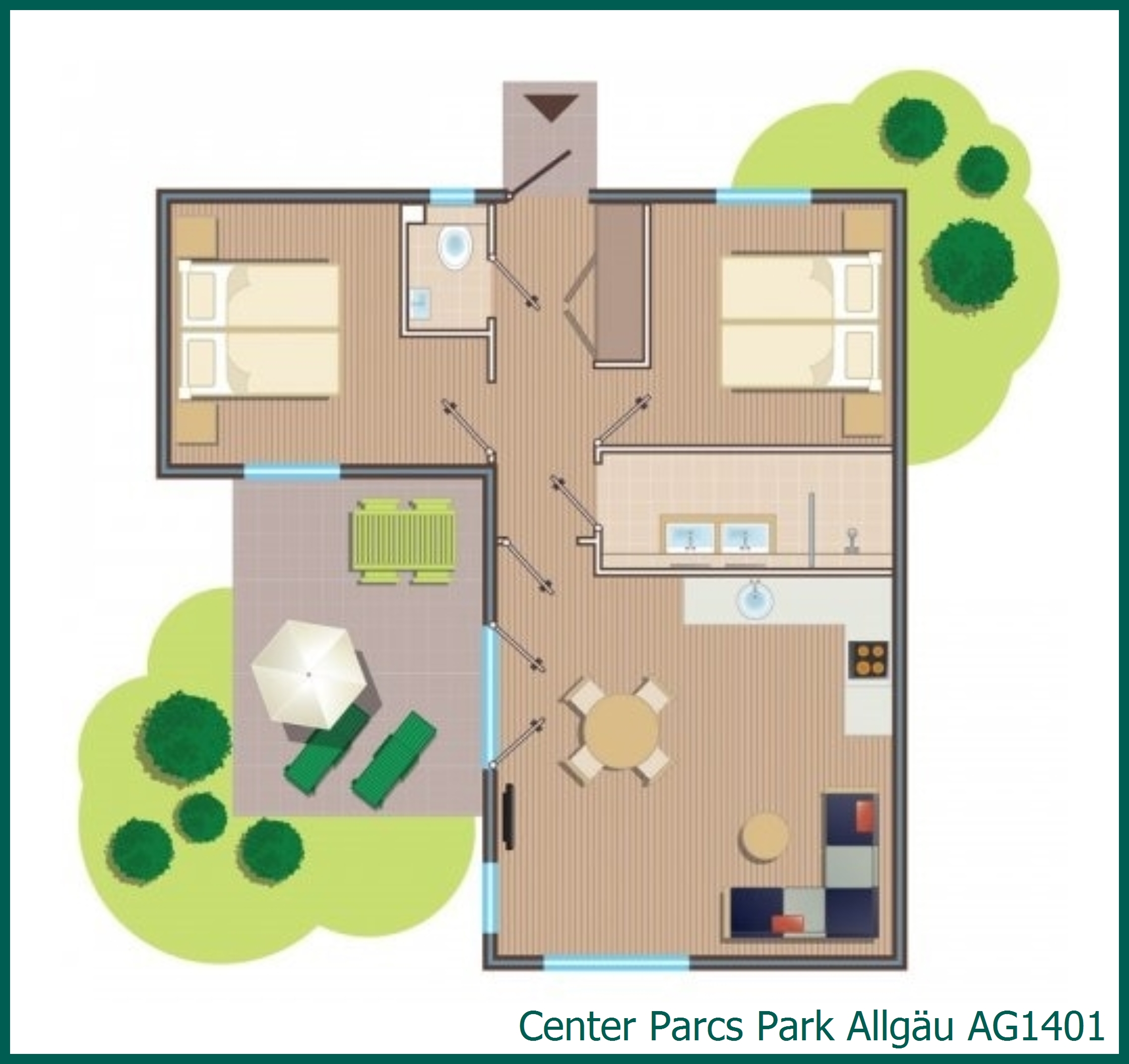Cottage Comfort AG1401 à Park Allgäu