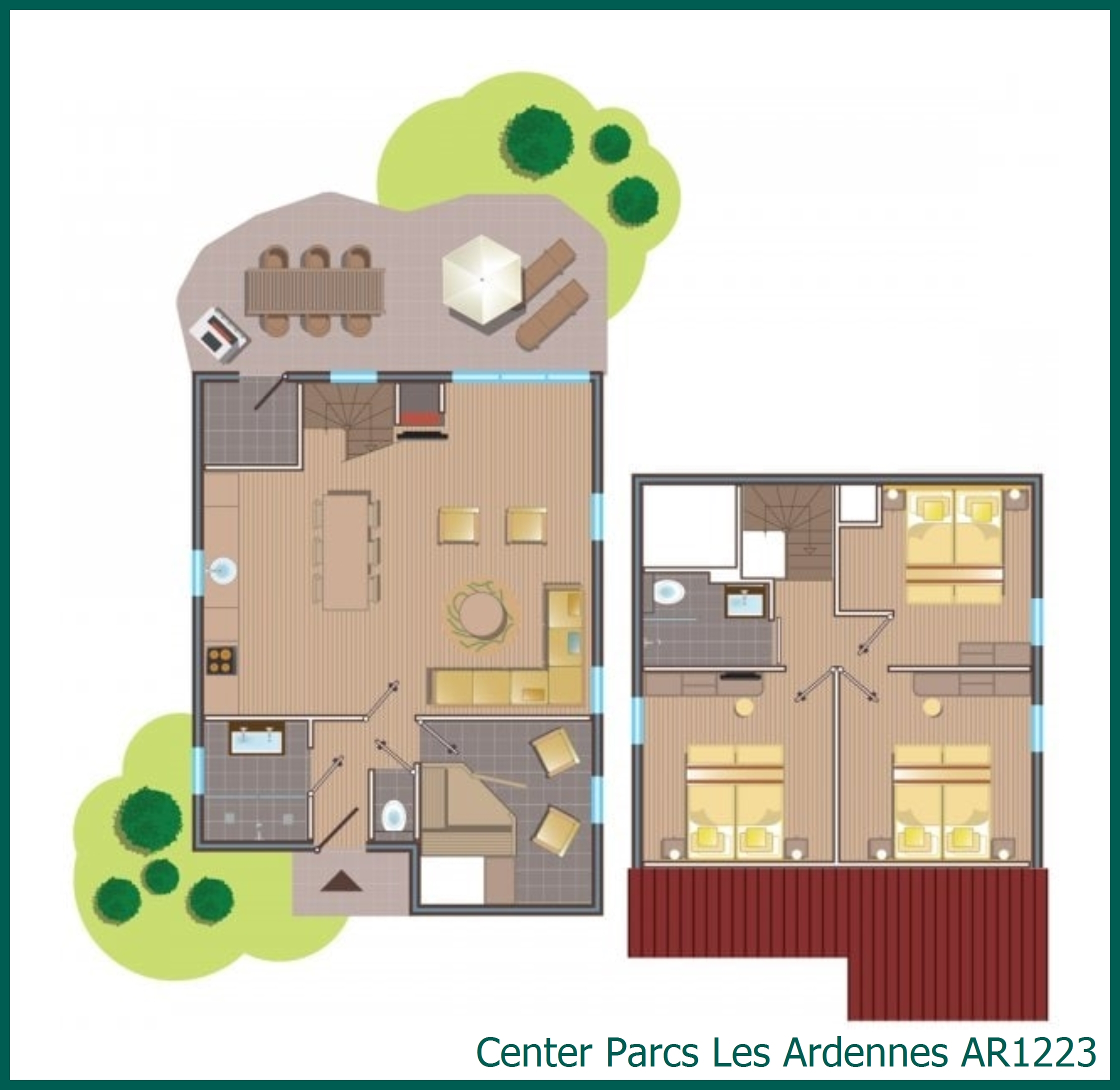 Cottage VIP AR1223 à Les Ardennes