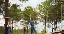 Parcours de l'Aventure (en extérieur) à Center Parcs Les Bois-Francs