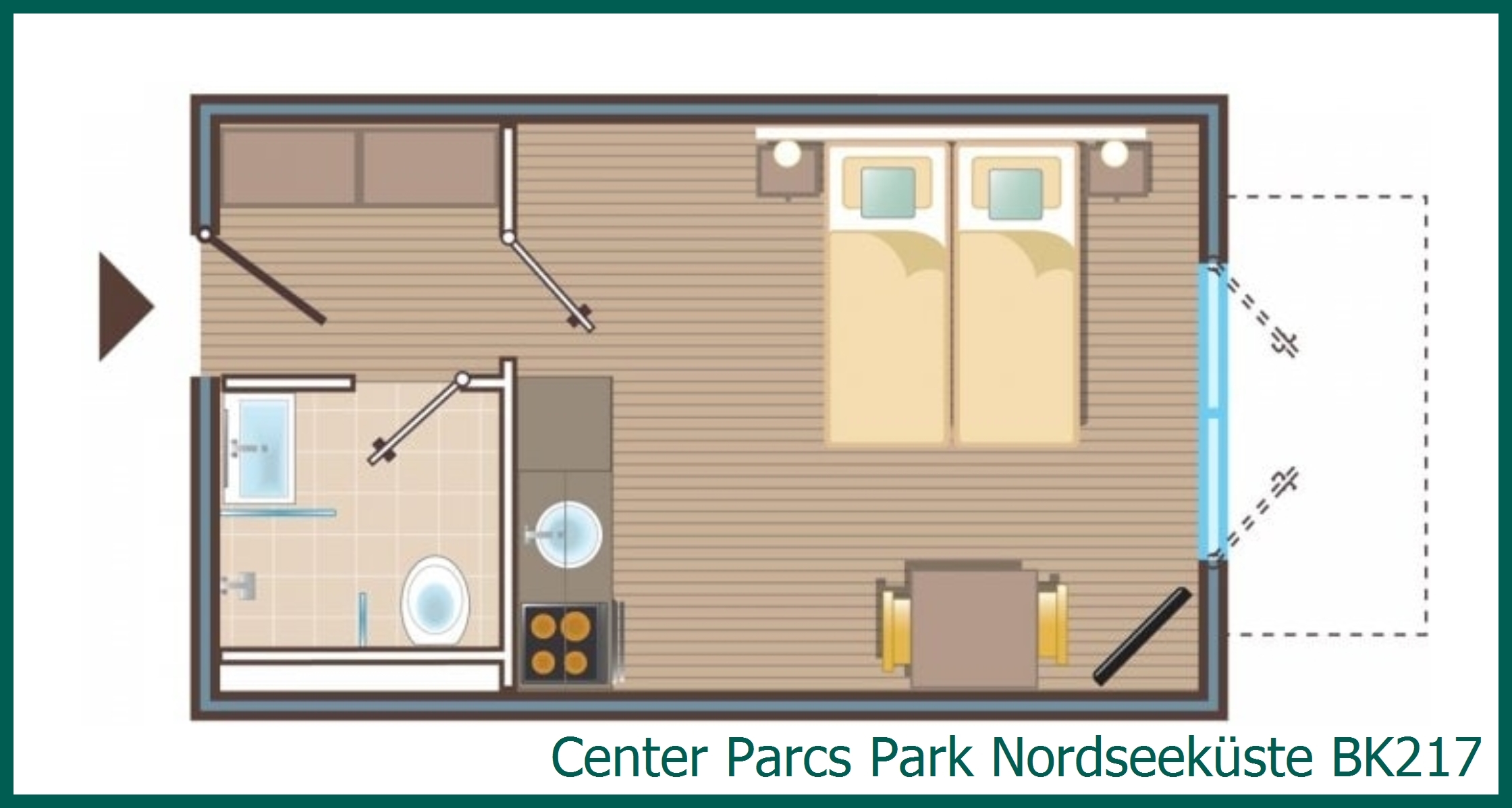 Appartement Comfort BK217 à Park Nordseeküste
