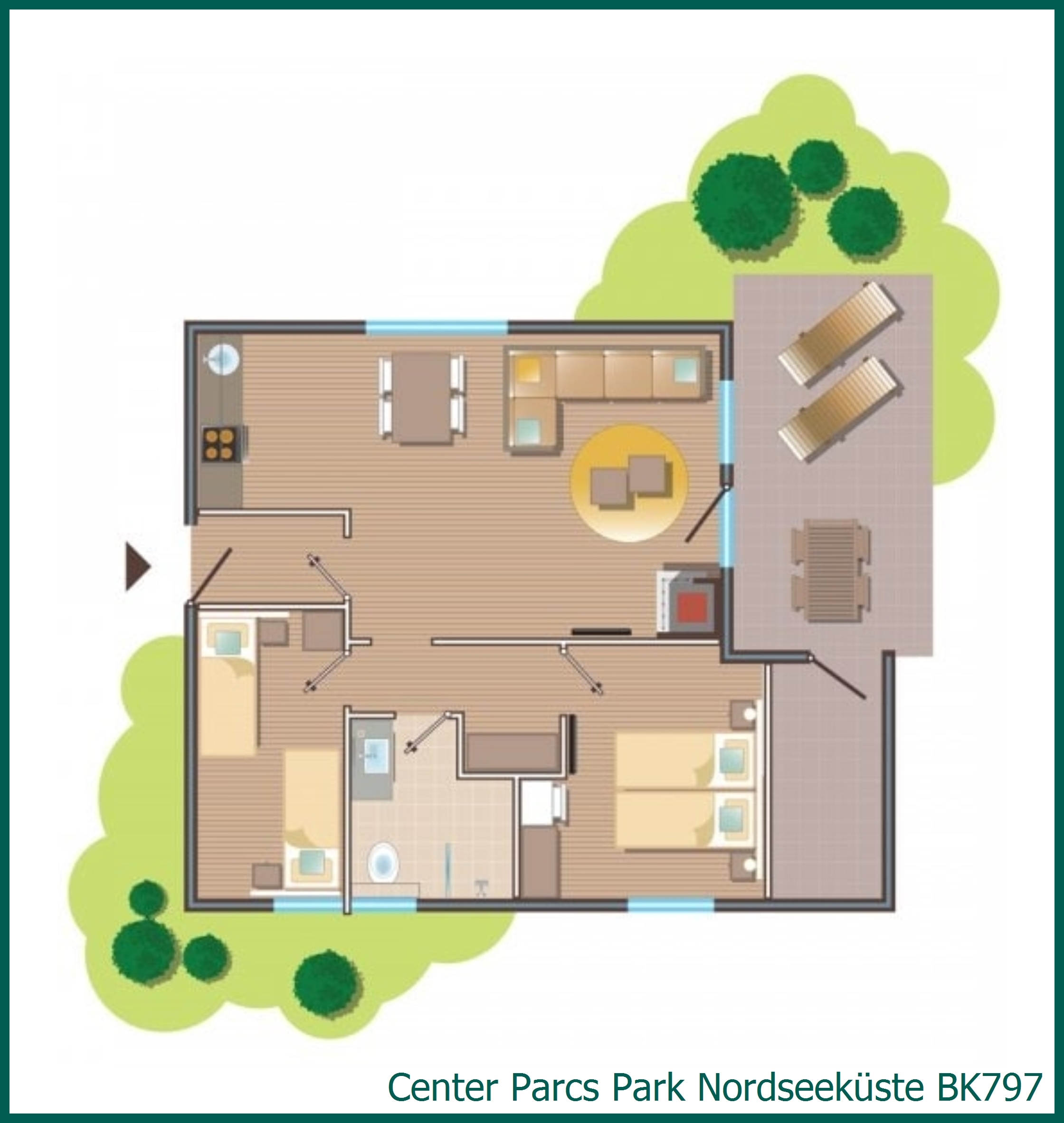 Cottage Premium BK797 à Park Nordseeküste
