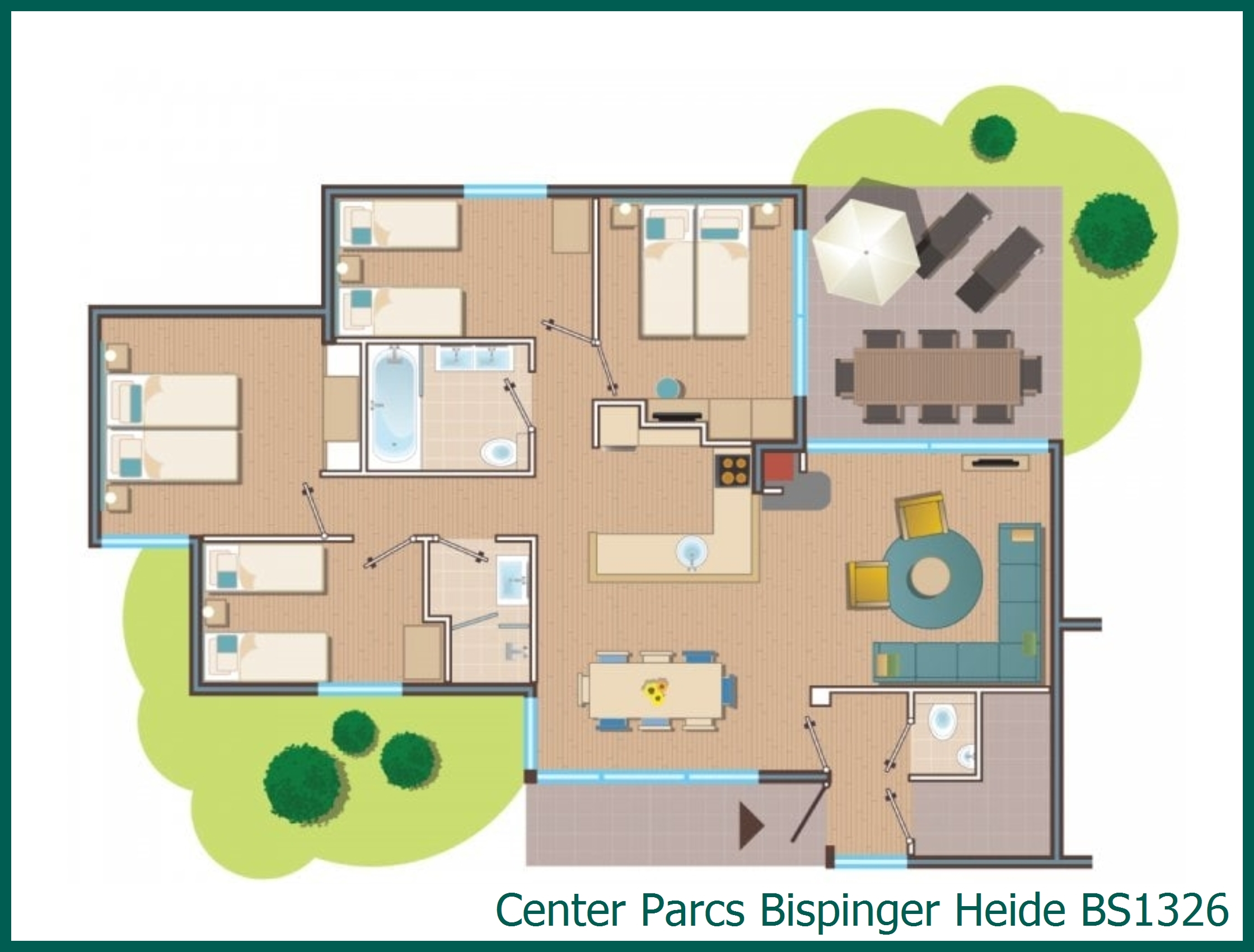 Cottage Premium BS1326 à Bispinger Heide
