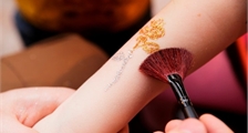 Glitter Tattoo à Center Parcs Park Bostalsee