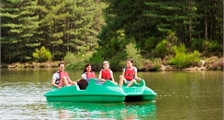 Pedalo à Center Parcs Les Hauts de Bruyères