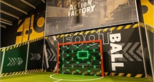 Mur interactif de football en intérieur à Center Parcs Het Heijderbos