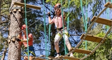 Parcours de l'Aventure (en extérieur) à Center Parcs Het Heijderbos