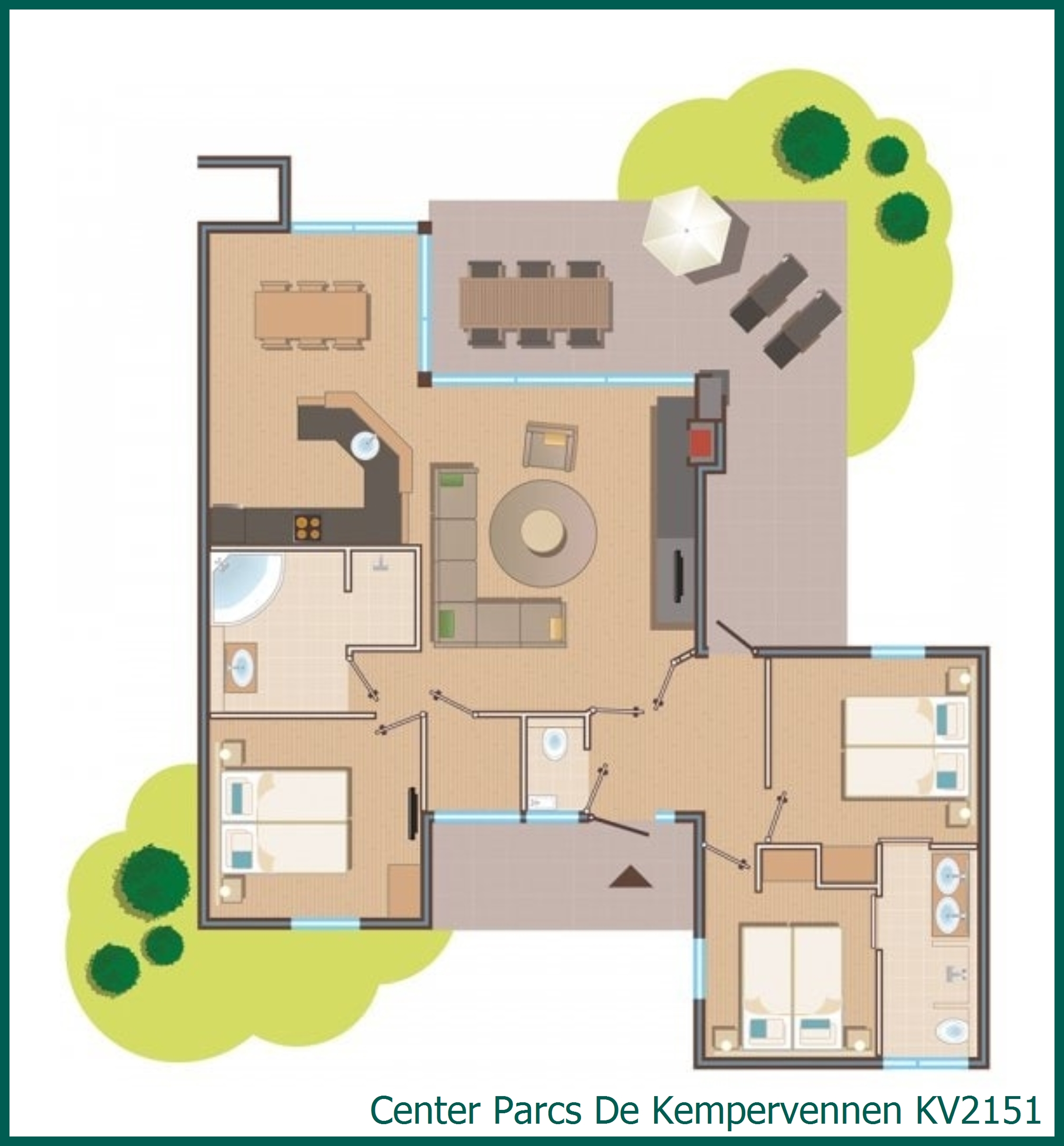 Cottage Eden Premium KV2151 à De Kempervennen