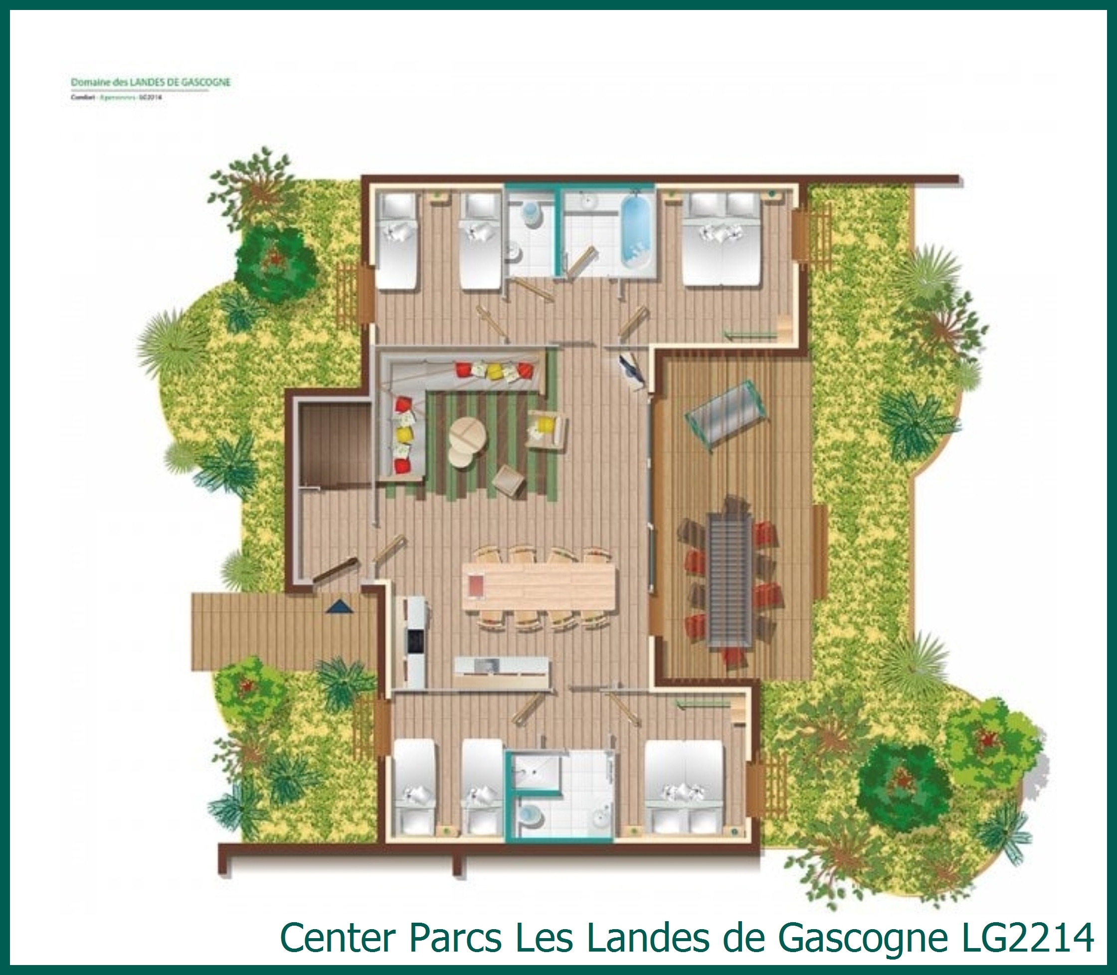 Cottage Comfort LG2214 à Les Landes de Gascogne