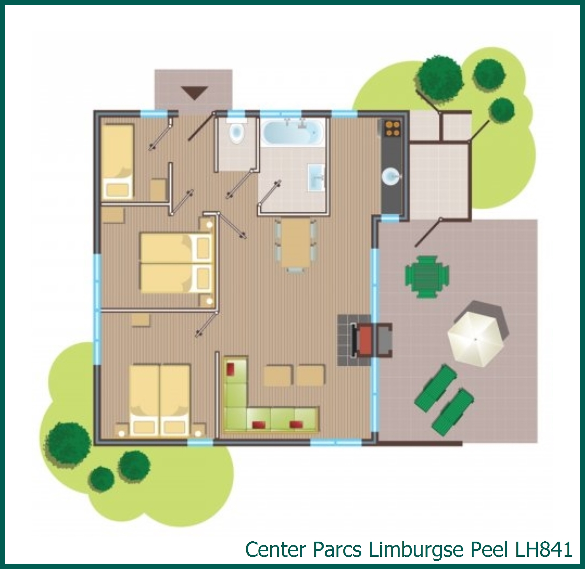 Cottage Comfort LH841 à Limburgse Peel