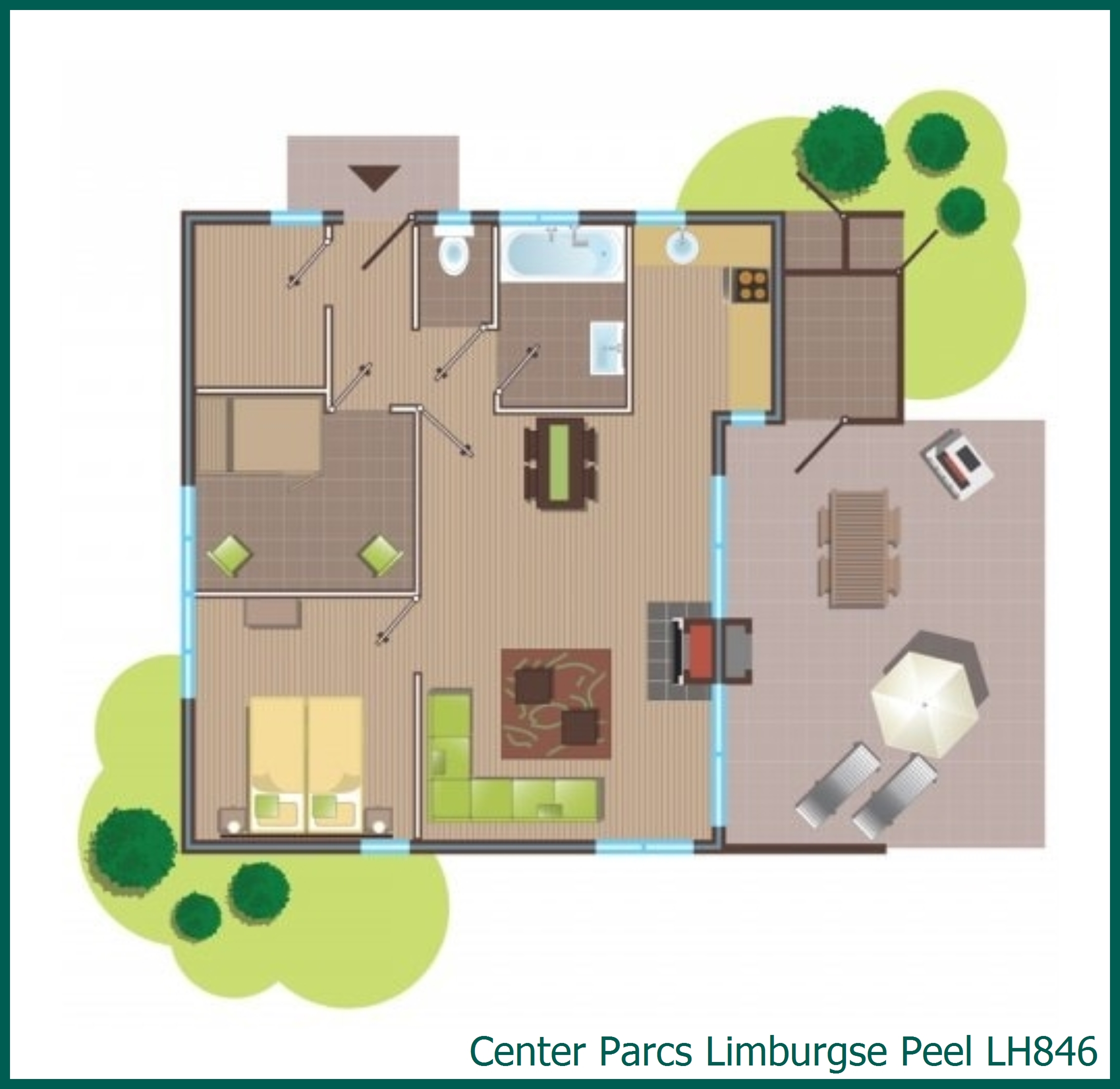 Cottage VIP LH846 à Limburgse Peel