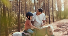 Promenade à Poney à Center Parcs Limburgse Peel