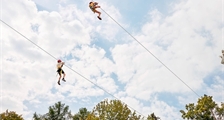 Zip Wire, tyrolienne exaltante à Center Parcs Het Meerdal