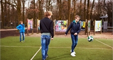 Entraînement de foot à Center Parcs Port Zélande
