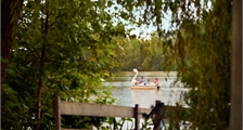 Bateau à pédales à Center Parcs Port Zélande