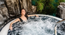 Bain à remous à Center Parcs Les Trois Forêts