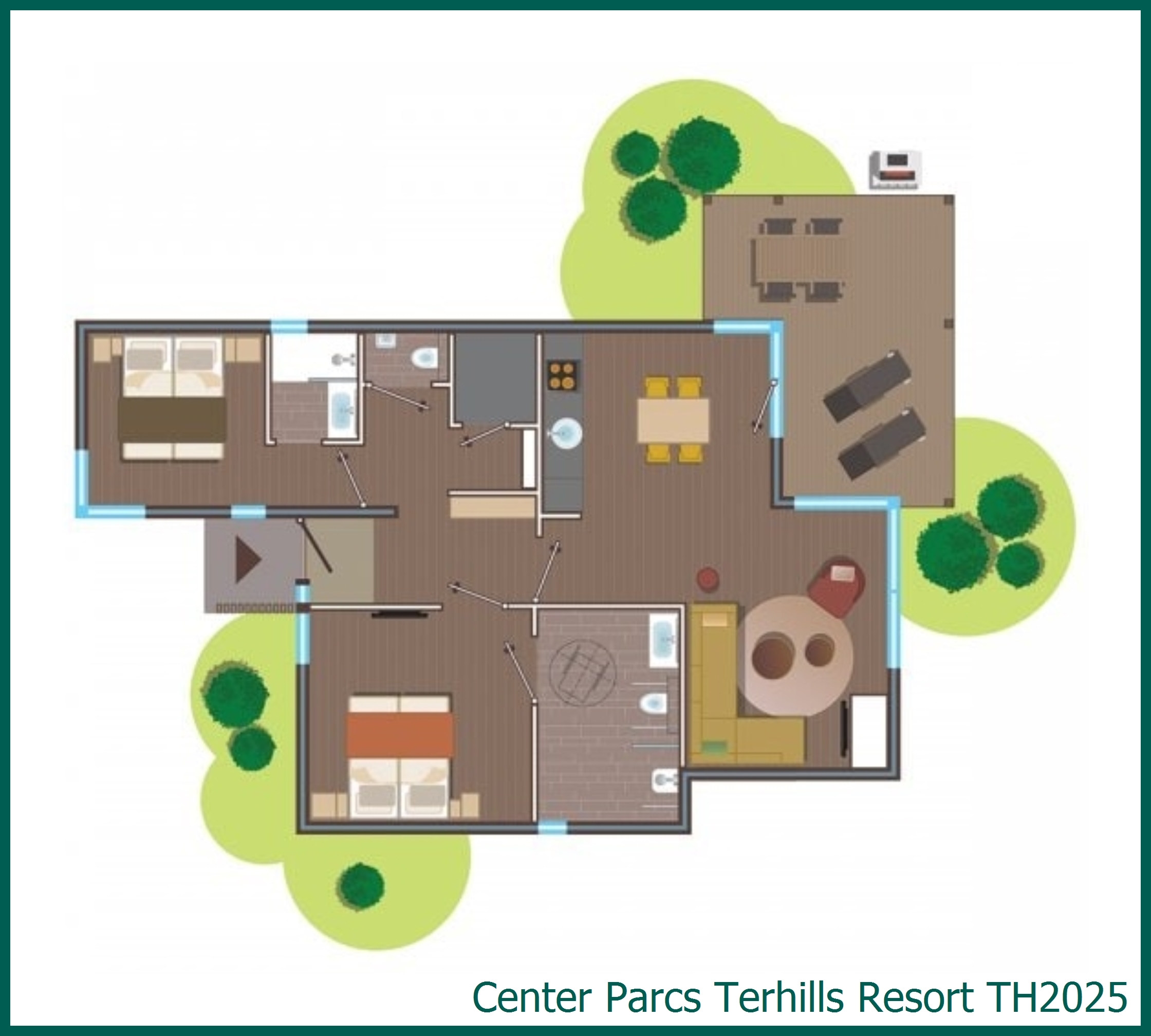 Cottage VIP PMR TH2025 à Terhills Resort