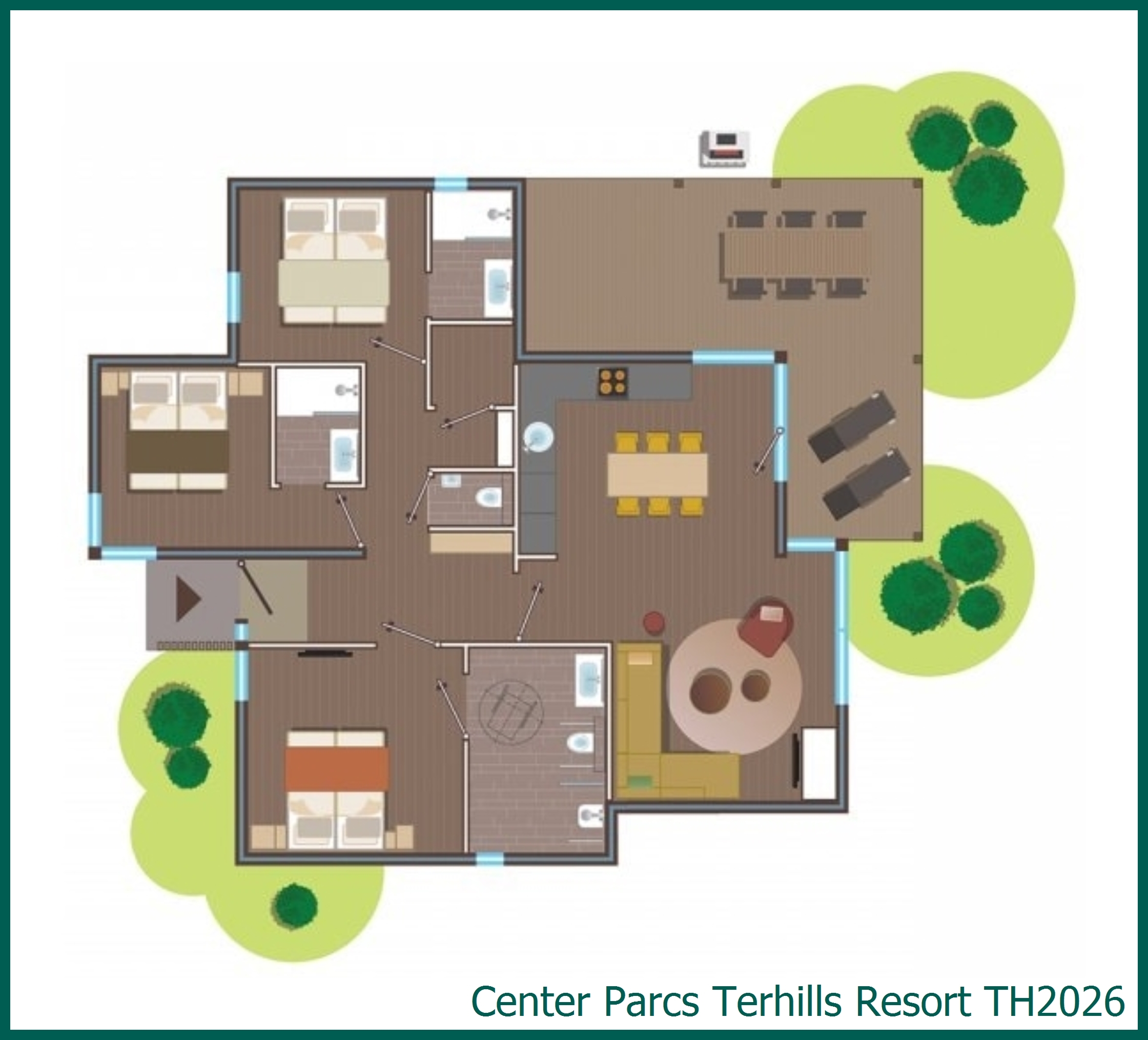 Cottage VIP PMR TH2026 à Terhills Resort