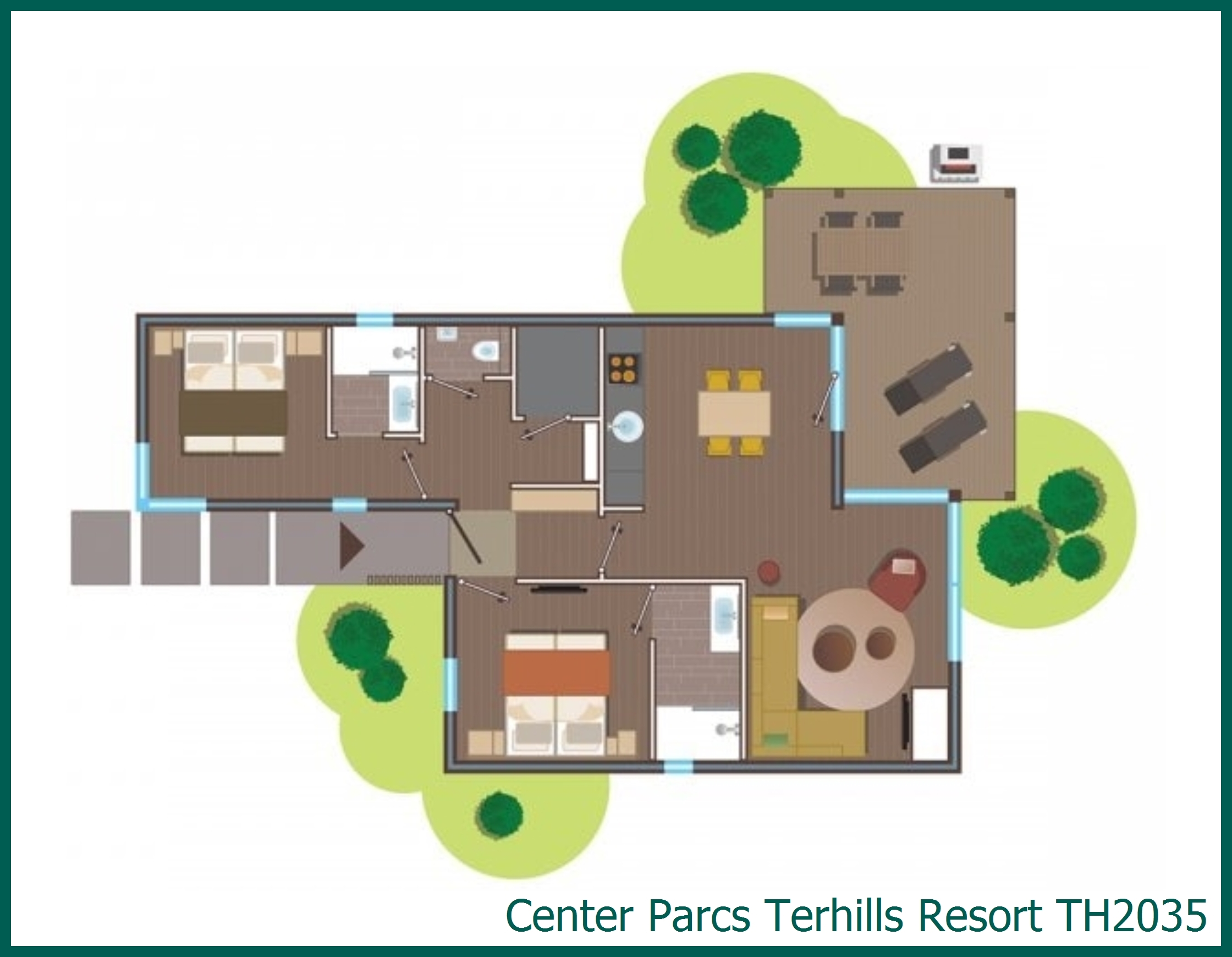 Cottage VIP TH2035 à Terhills Resort