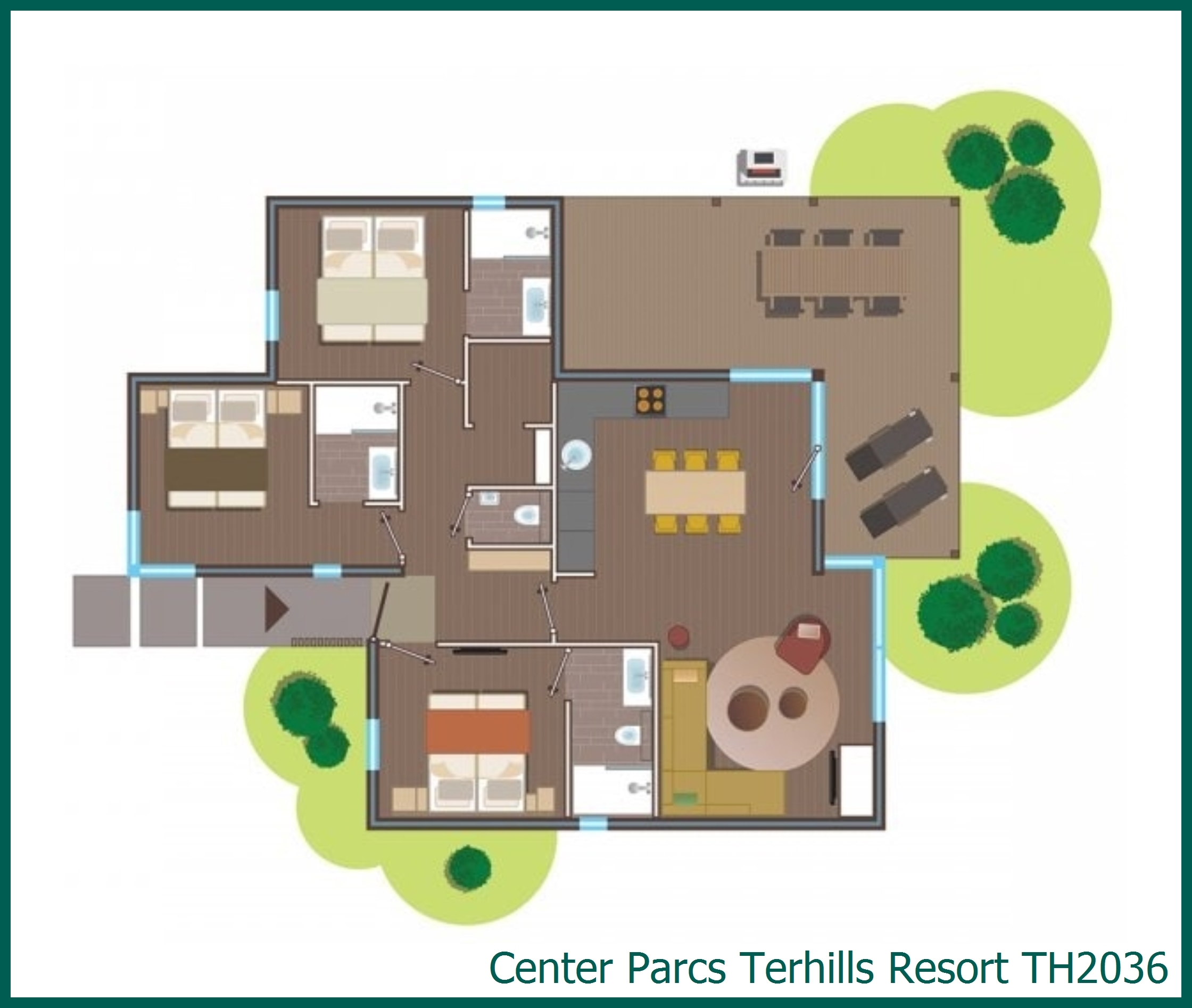 Cottage VIP TH2036 à Terhills Resort