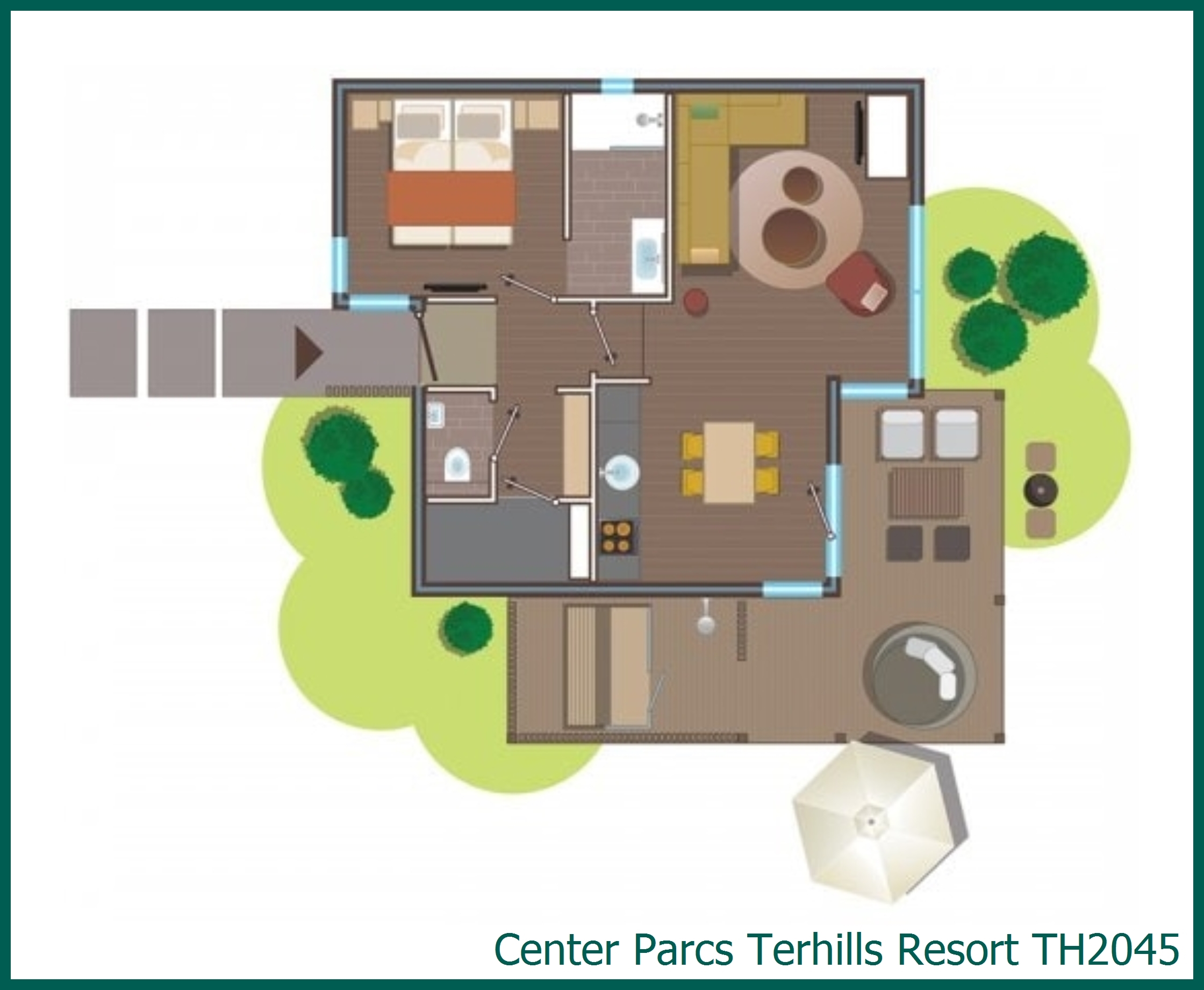 Cottage Exclusive TH2045 à Terhills Resort