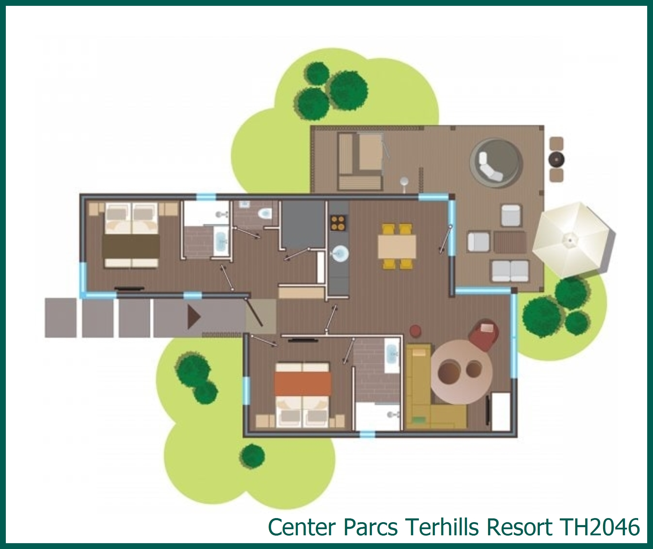 Cottage Exclusive TH2046 à Terhills Resort