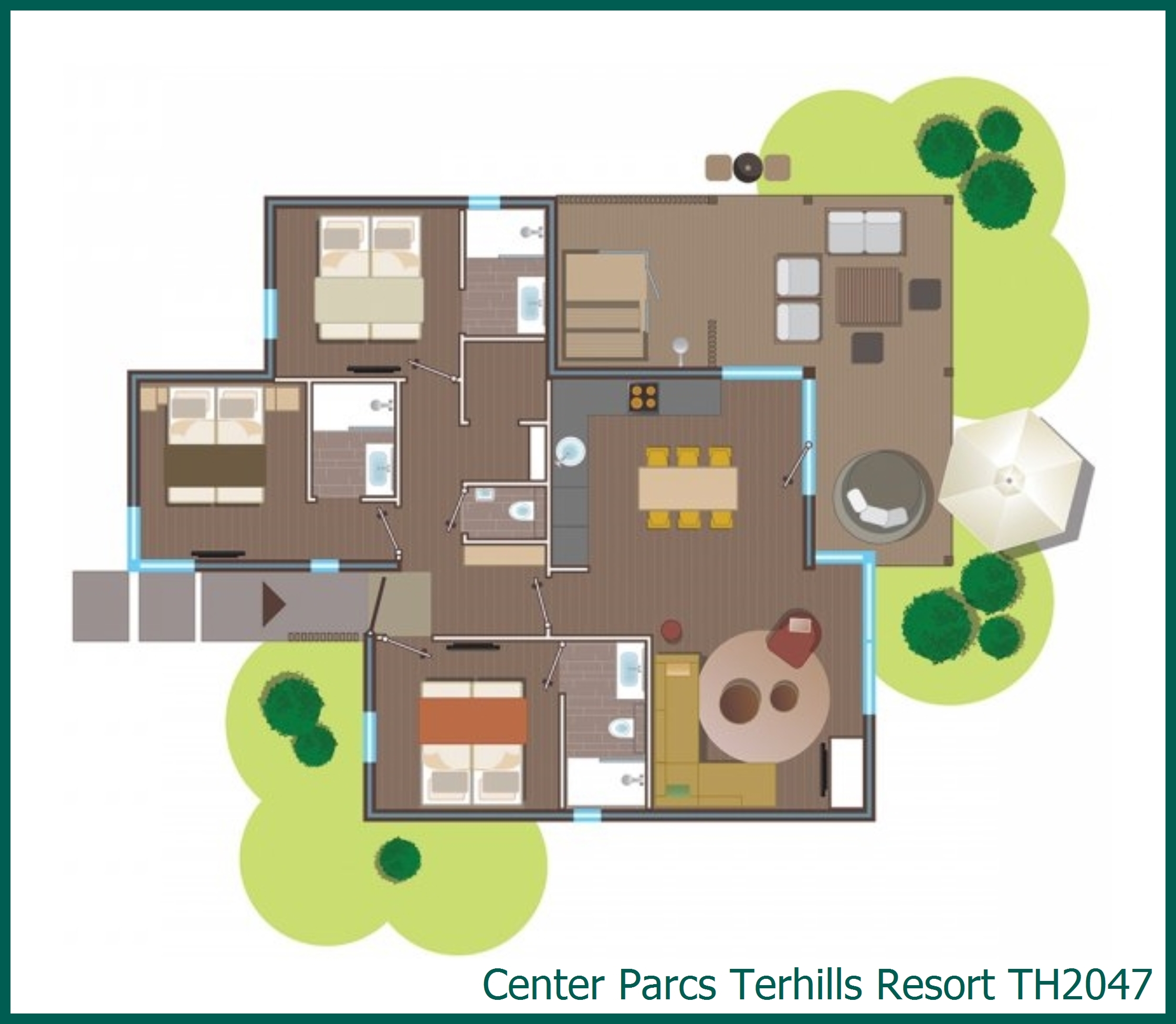 Cottage Exclusive TH2047 à Terhills Resort
