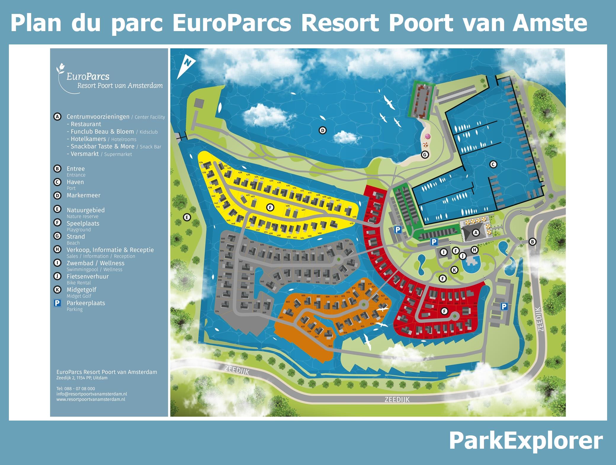 Plan EuroParcs Poort van Amsterdam