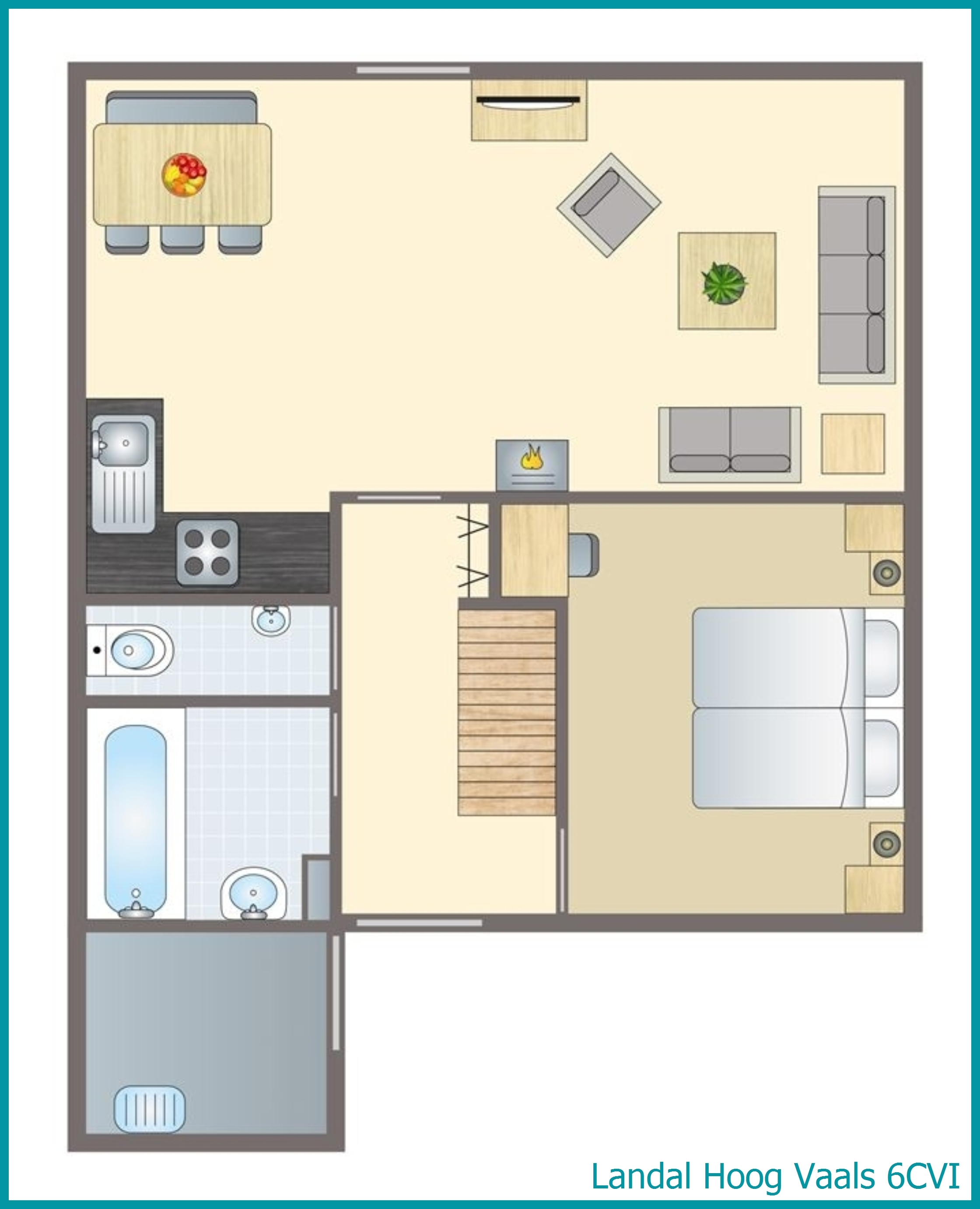 Visionvilla (pour personnes à déficience visuelle) 6 personnes 6CVI à Hoog Vaals