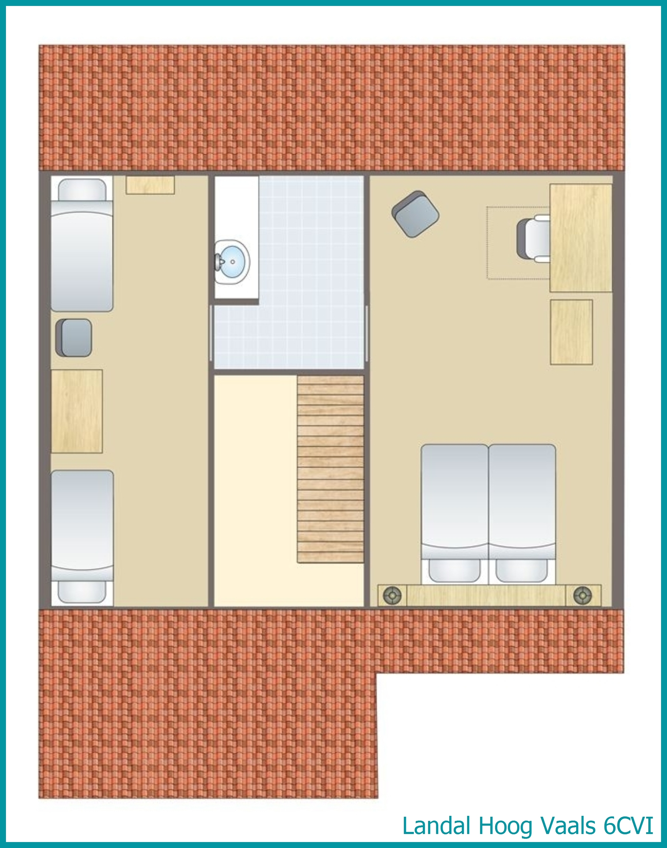 Visionvilla (pour personnes à déficience visuelle) 6 personnes 6CVI à Hoog Vaals