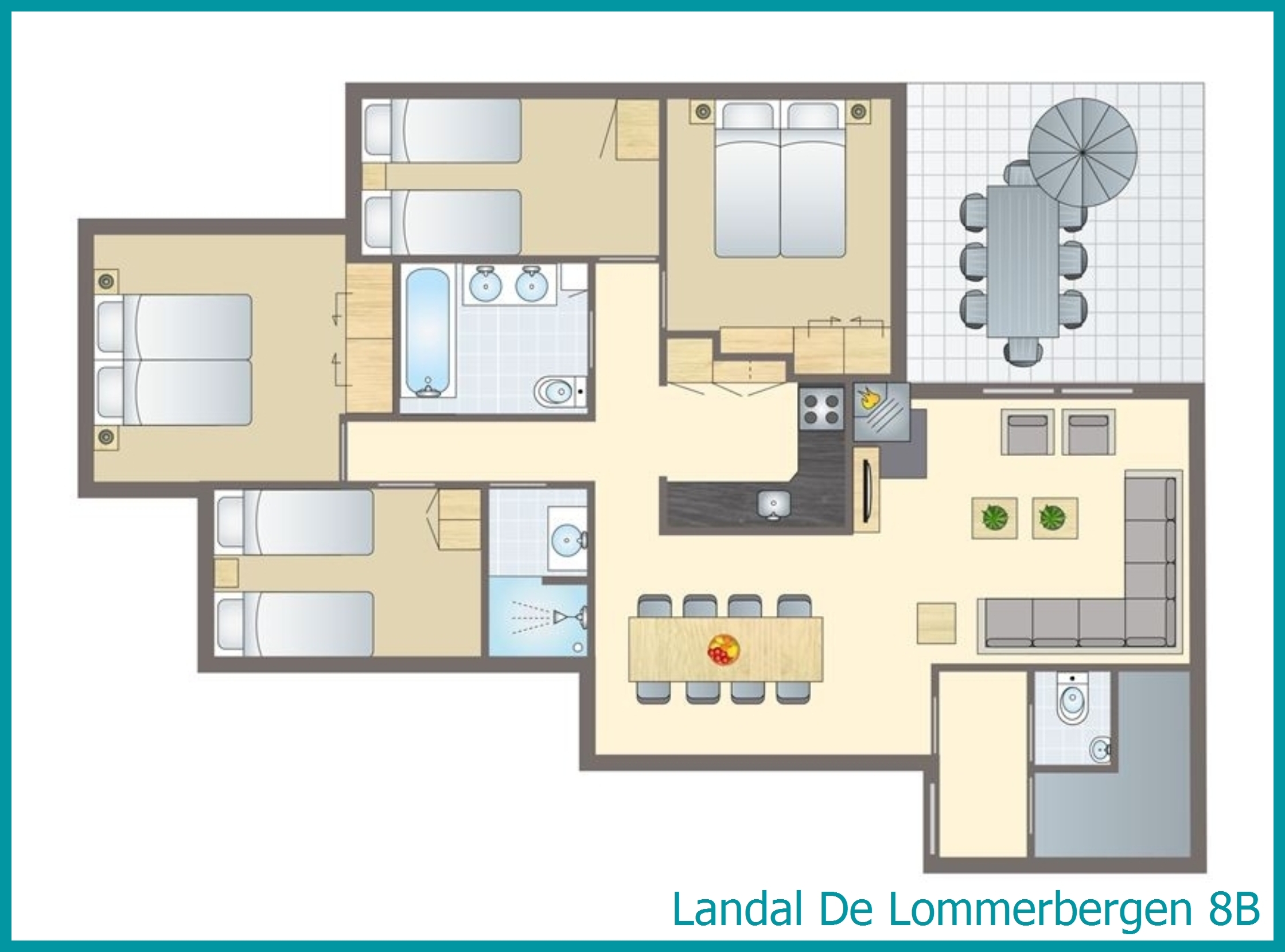 Bungalow 8B à De Lommerbergen