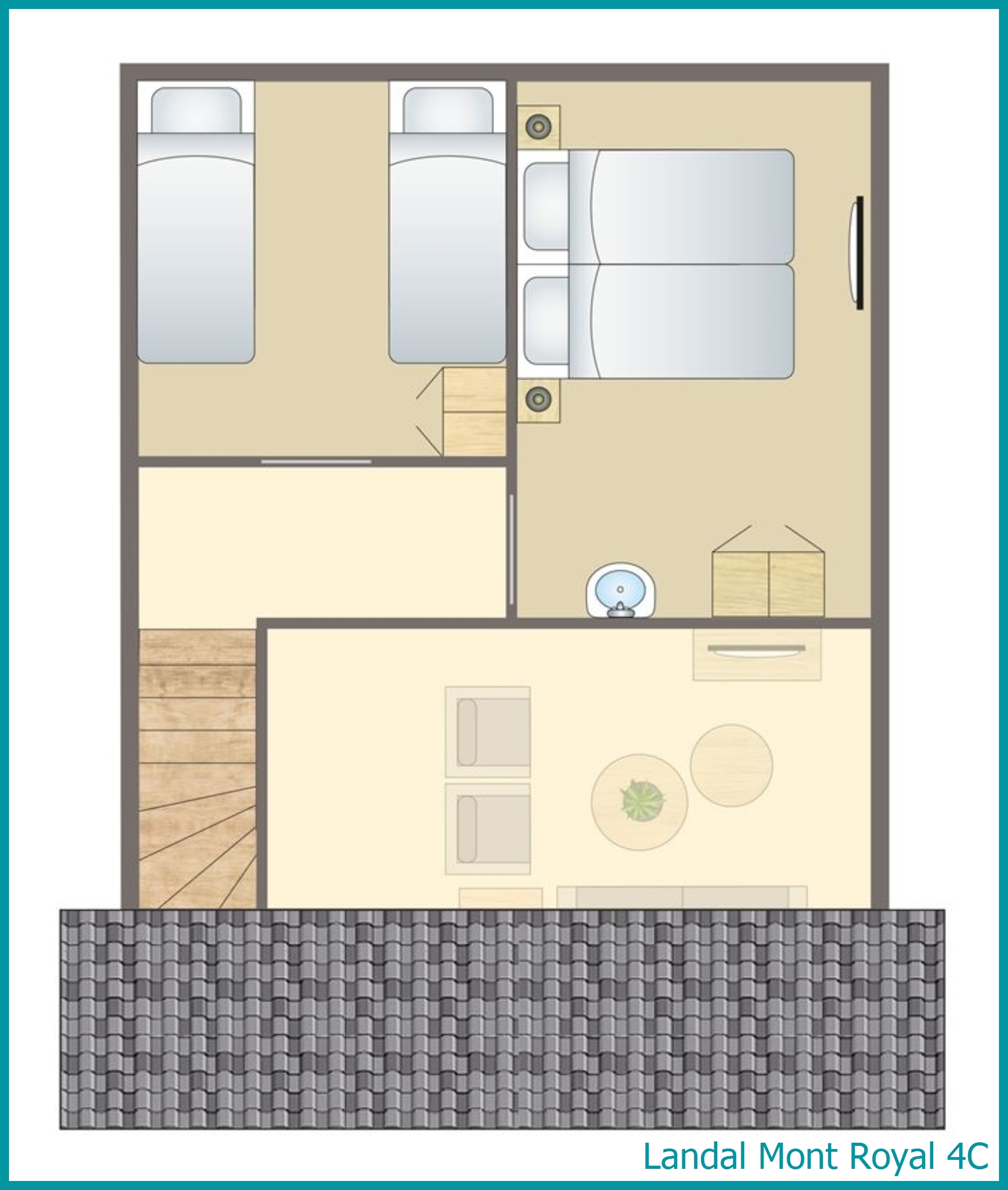 bungalow 4 personnes 4C à Mont Royal