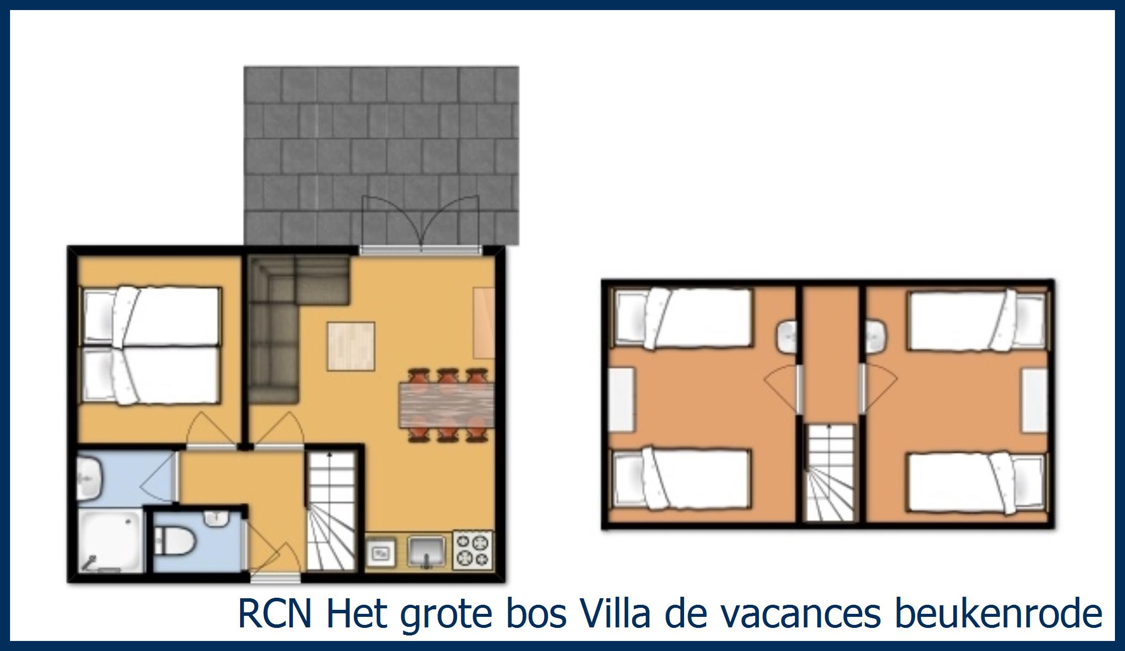 Cottage Villa de vacances beukenrode à Het Grote Bos