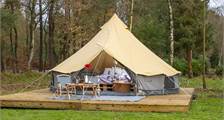 Tente safari lodge Laurier Tente safari koolmees à RCN De Jagerstee