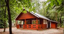 Cabane en bois Veluwse lodge à RCN De Jagerstee