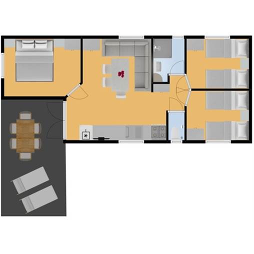 Caravane Mobil home Homard - 6PEV++ à Port l'Epine