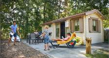 Cabane en bois de camping het gangboord à RCN De Schotsman