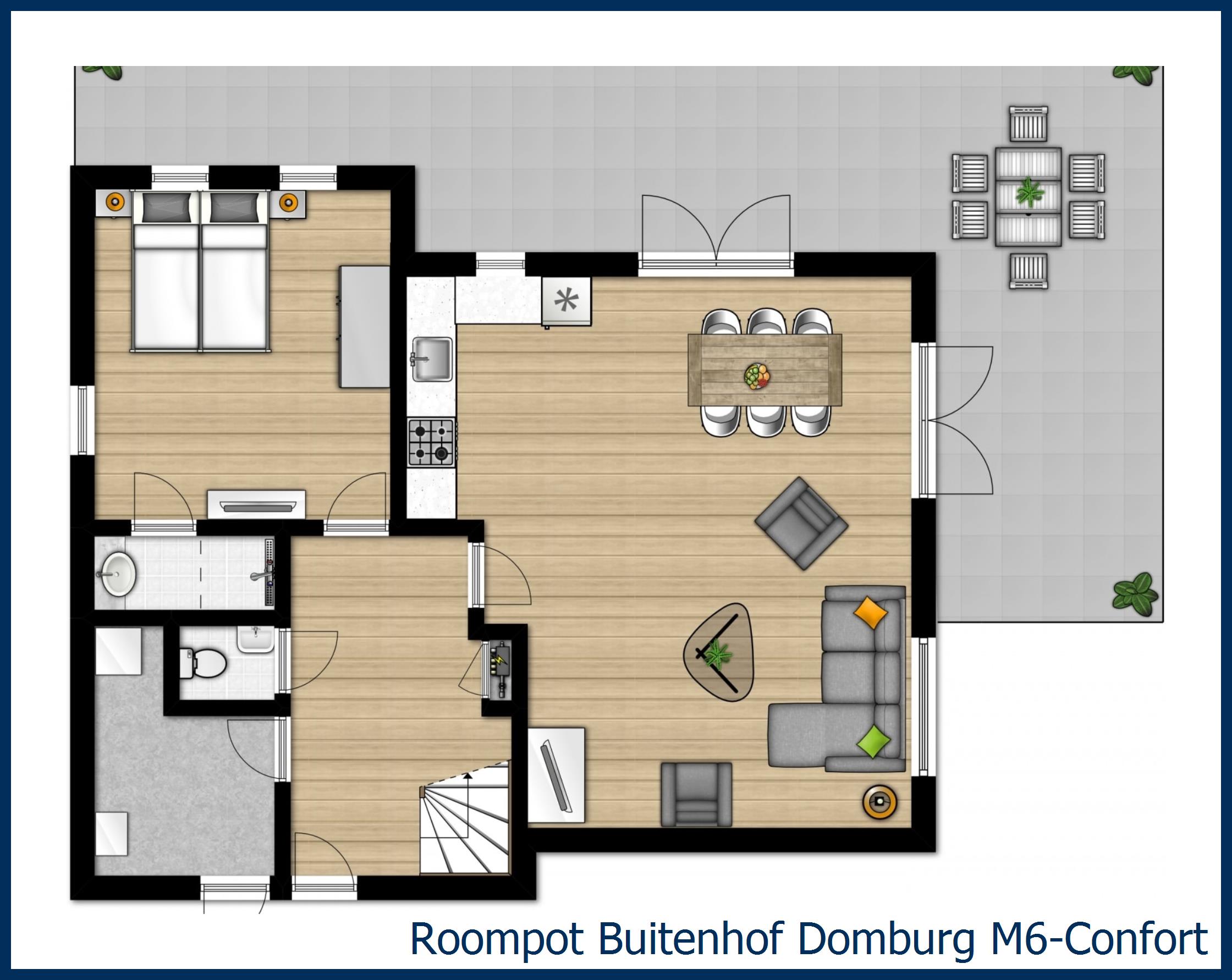 Bungalow M6-Confort à Buitenhof Domburg