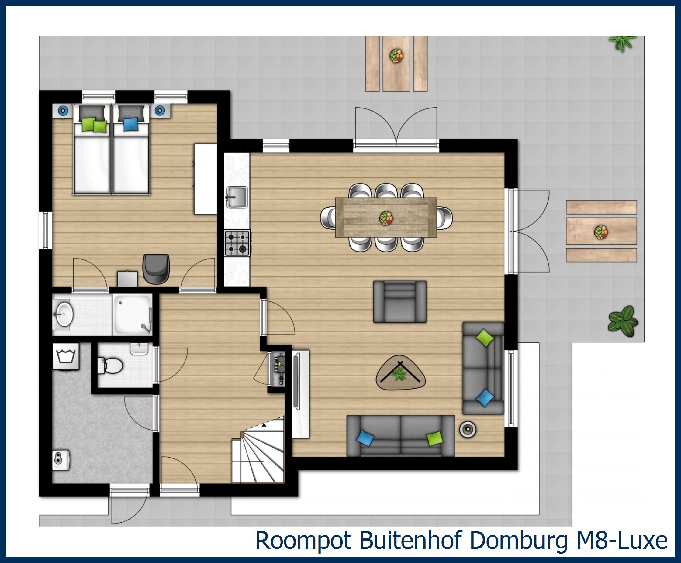 Bungalow M8-Luxe à Buitenhof Domburg