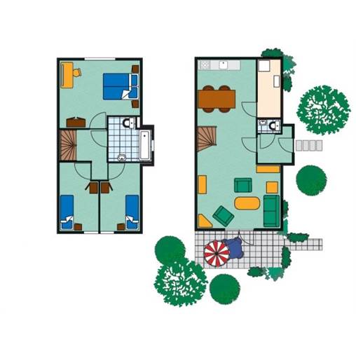 Bungalow VD-Confort à Noordzee Résidence De Banjaard