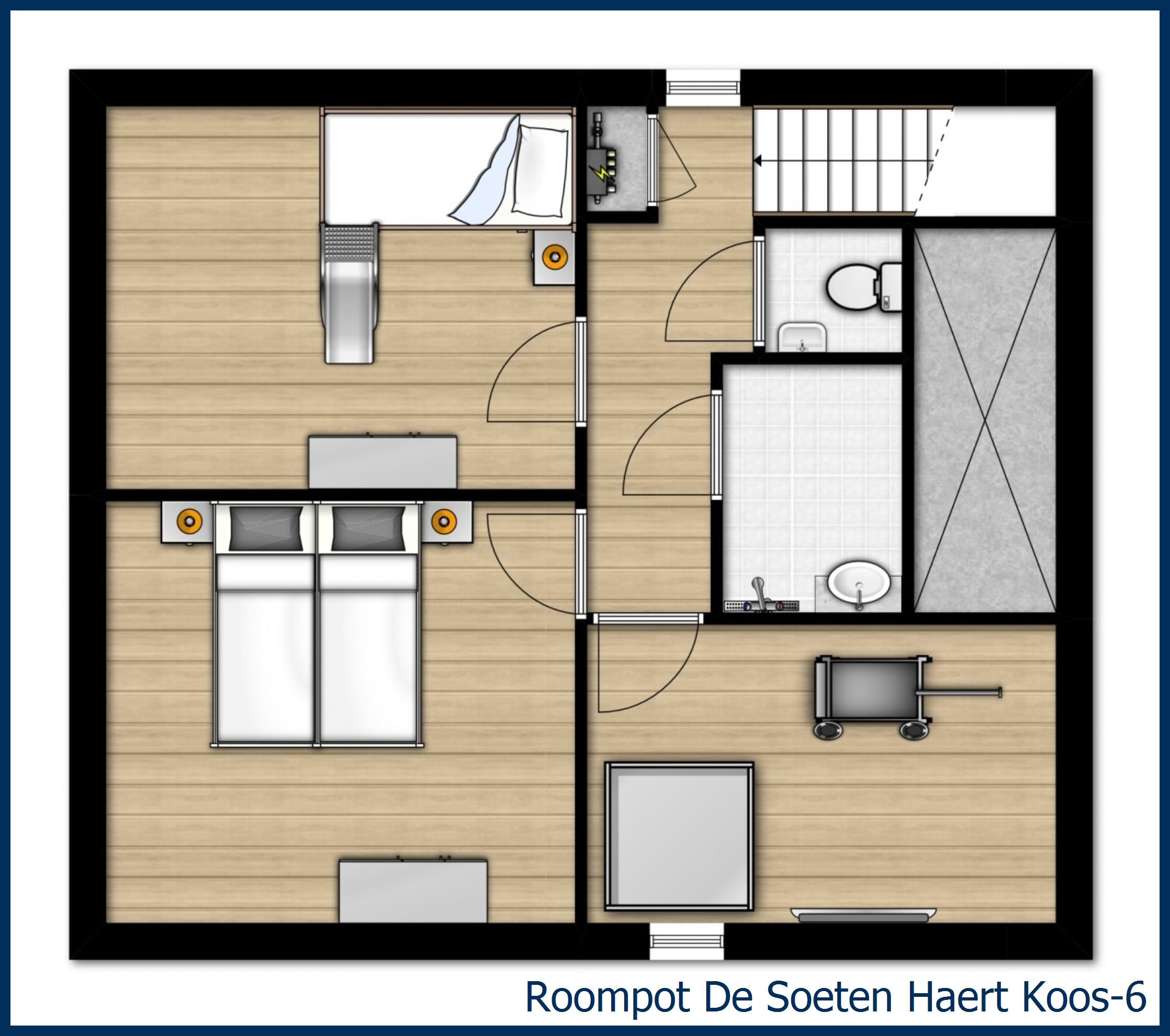 Bungalow Koos-6 à De Soeten Haert