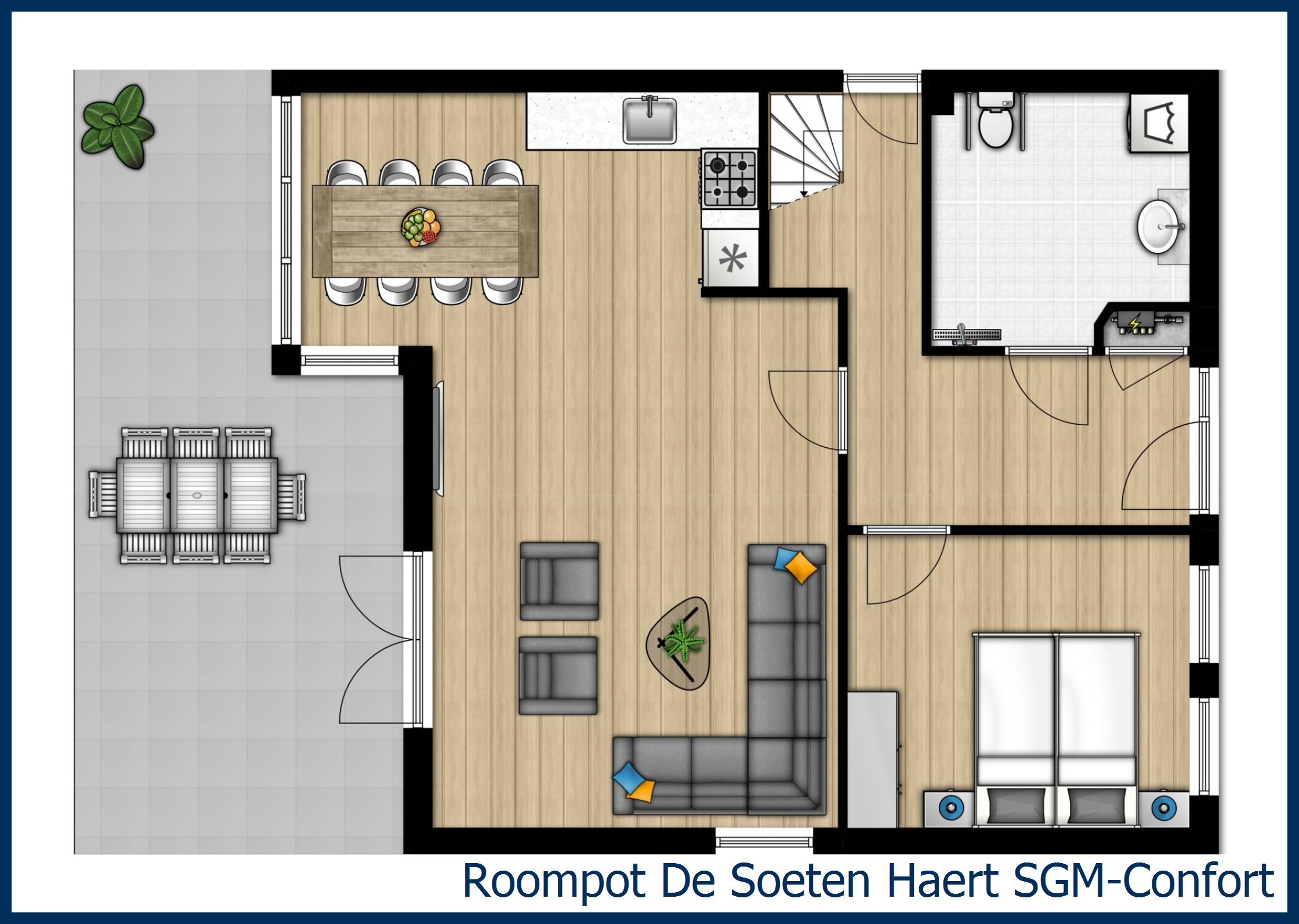 Bungalow SGM-Confort à De Soeten Haert