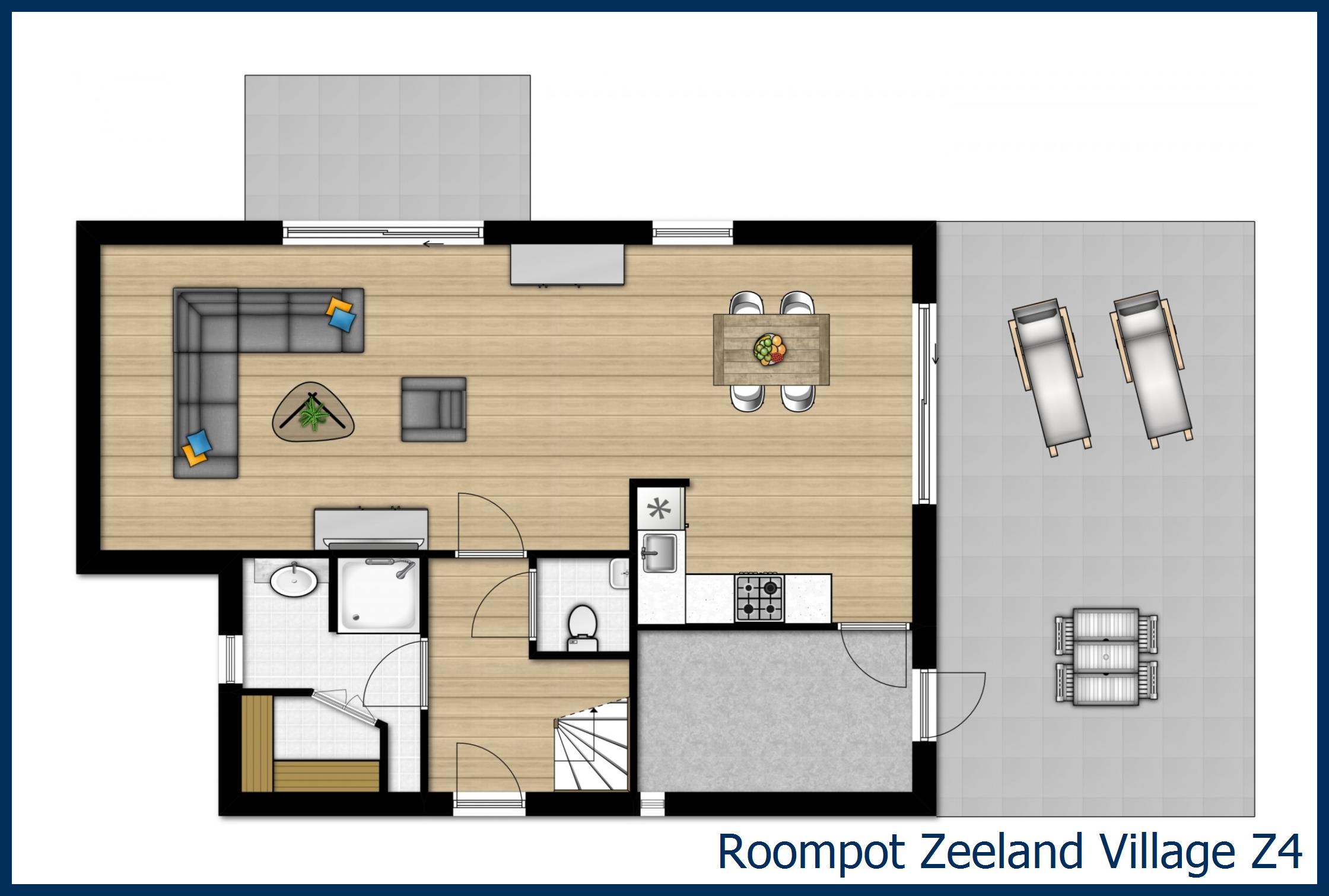 Bungalow Z4 à Zeeland Village