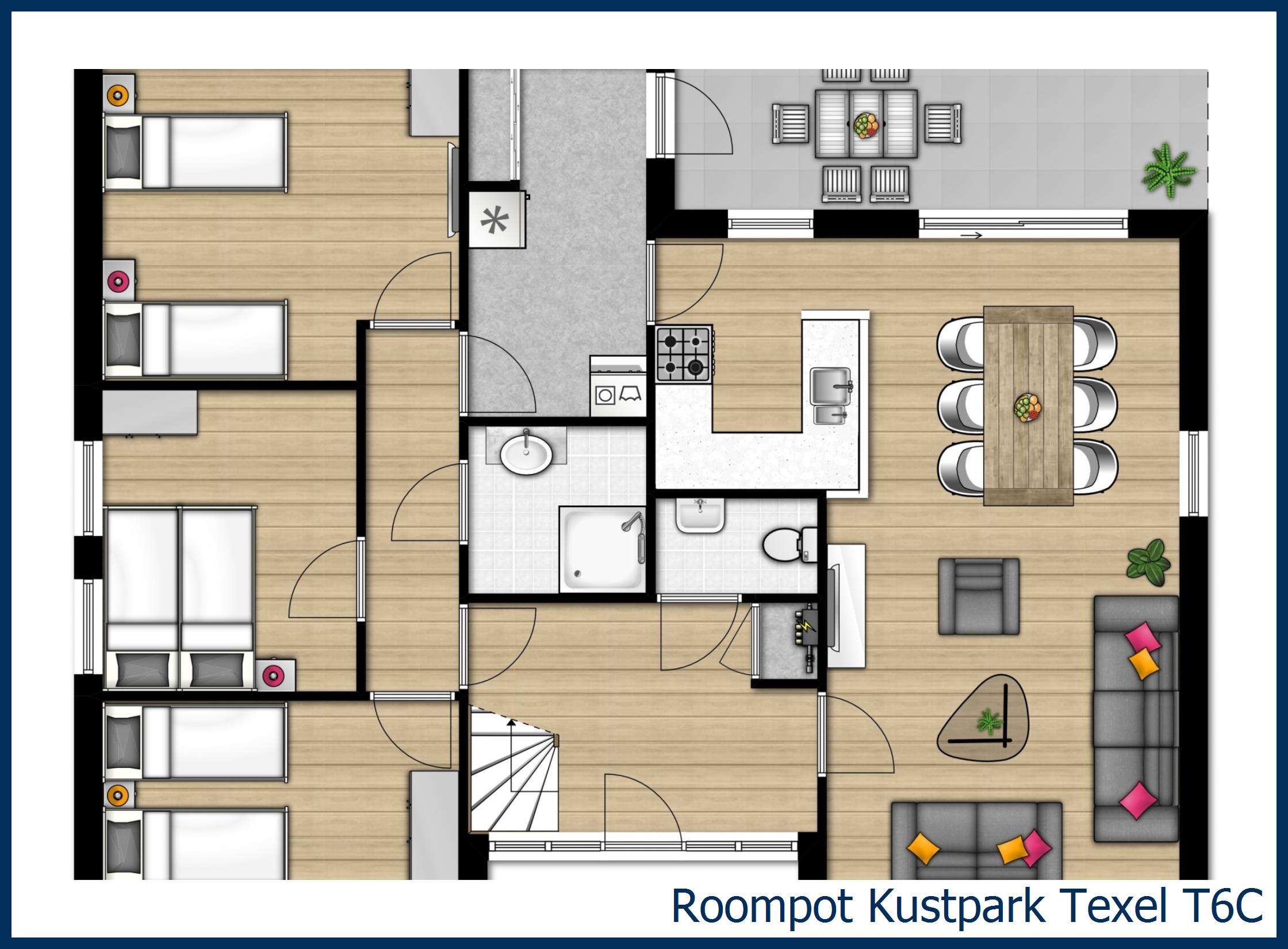 Bungalow T6C à Kustpark Texel