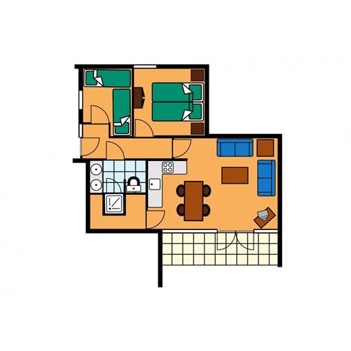 Bungalow KVL4 à Klein Vink