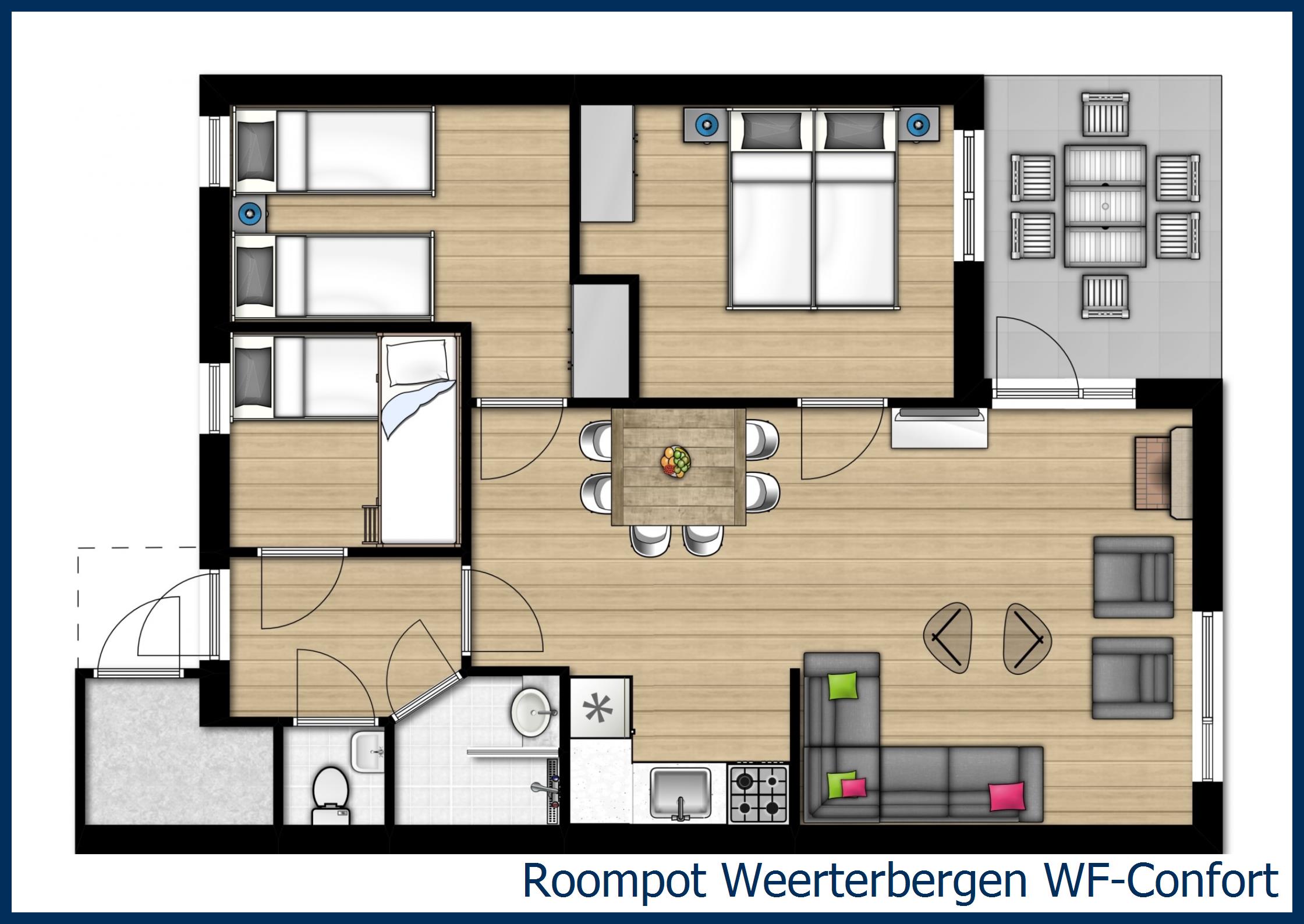 Bungalow WF-Confort à Weerterbergen