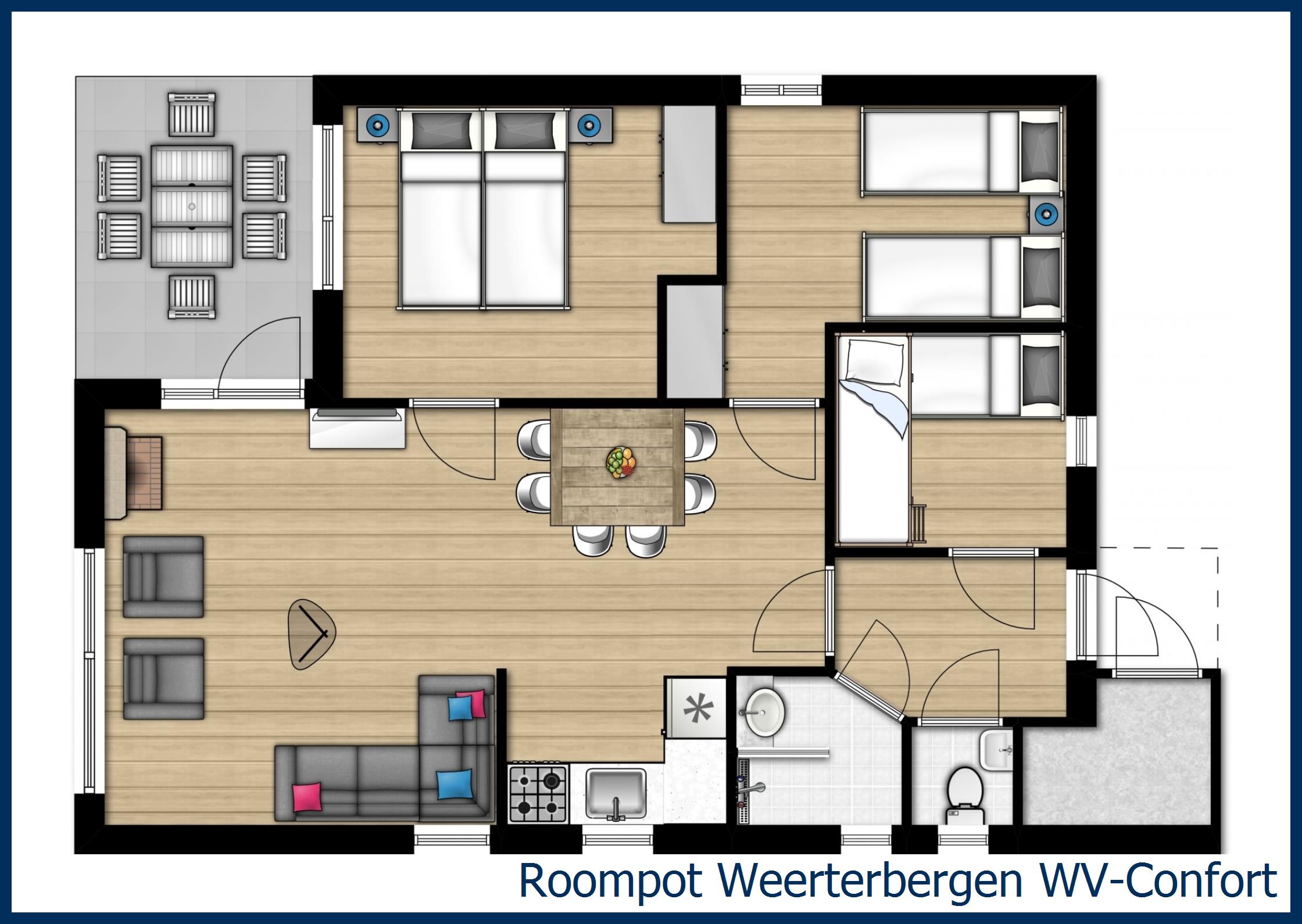 Bungalow WV-Confort à Weerterbergen