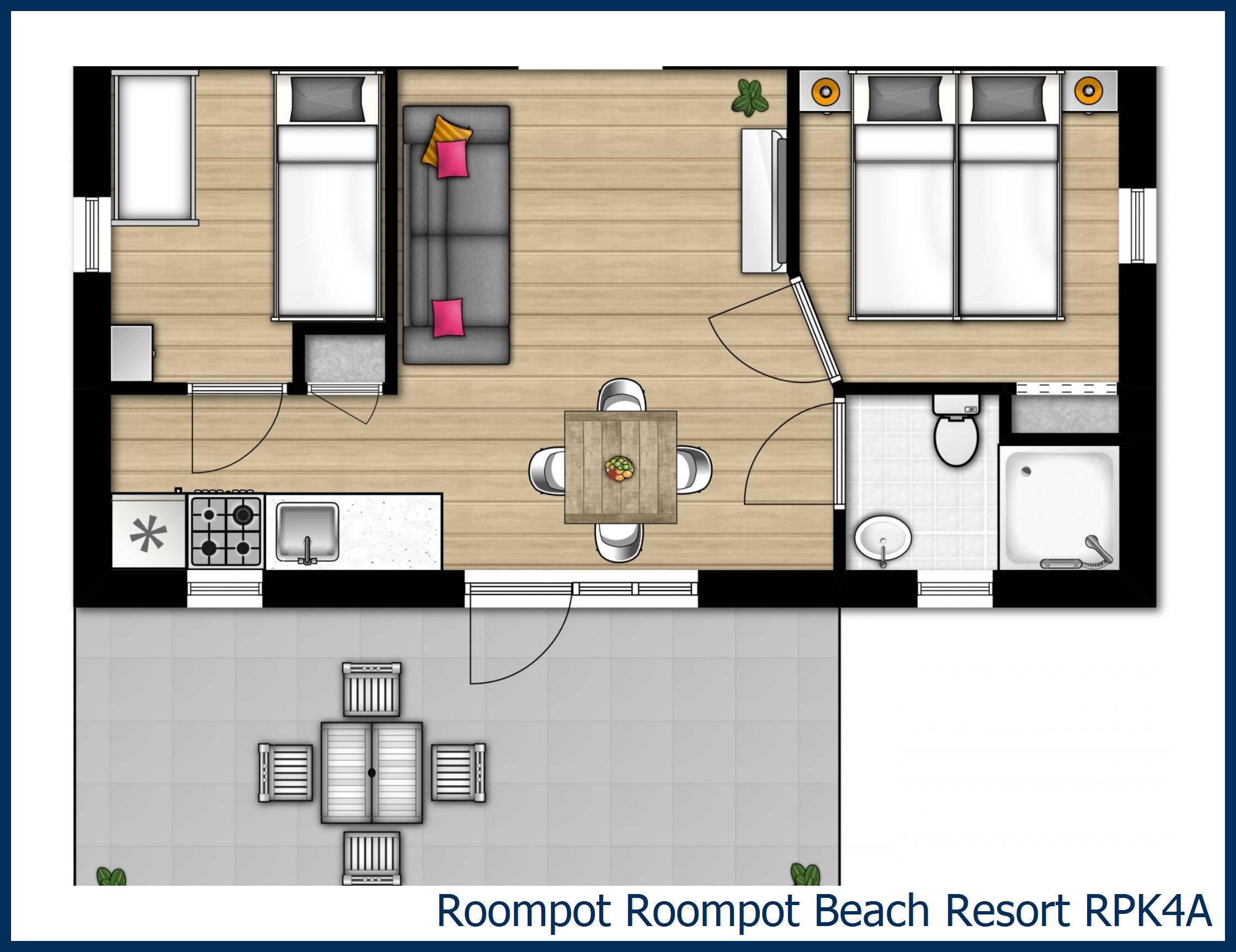 Chalet RPK4A à Beach Resort