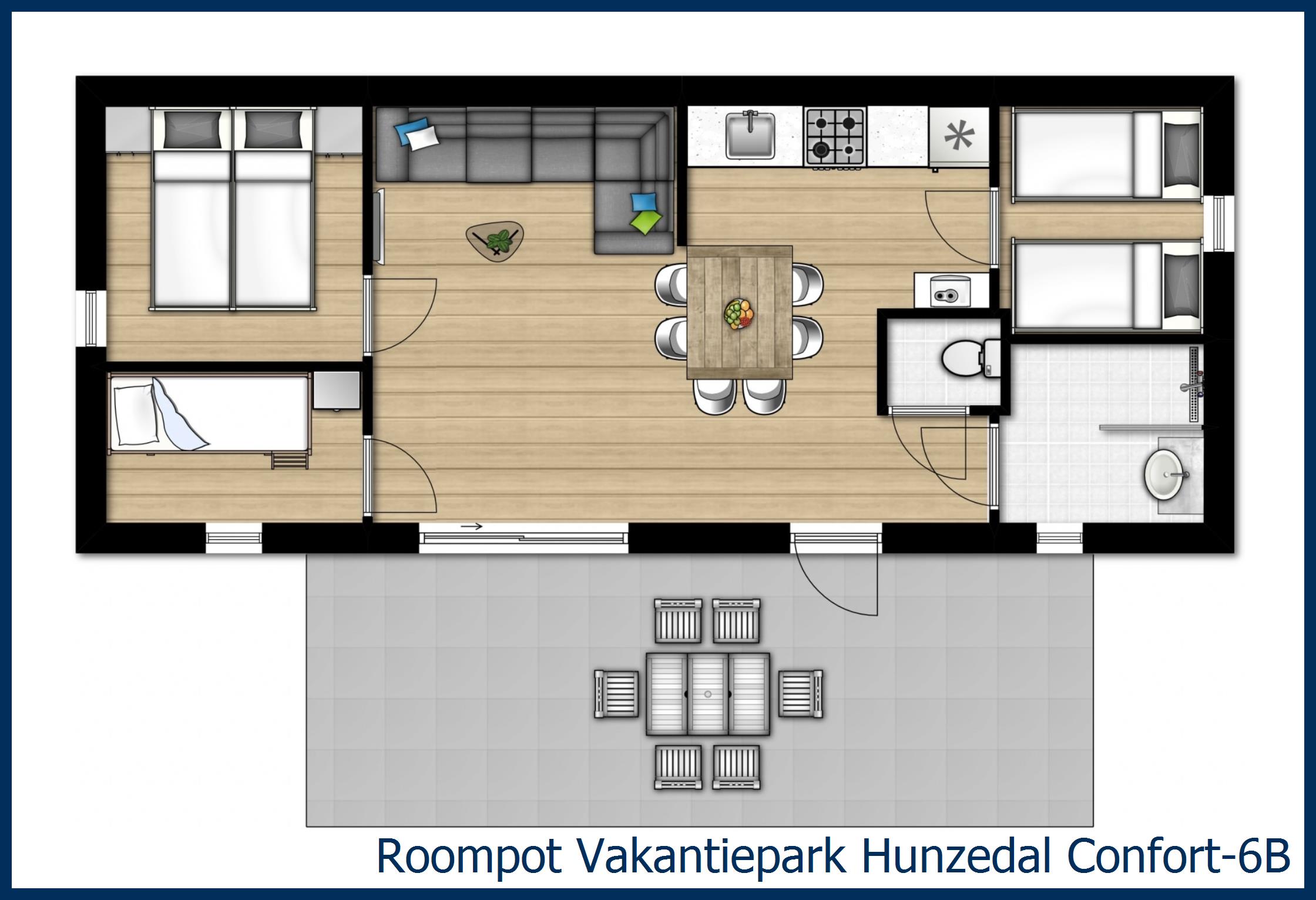 Chalet Confort-6B à Hunzedal
