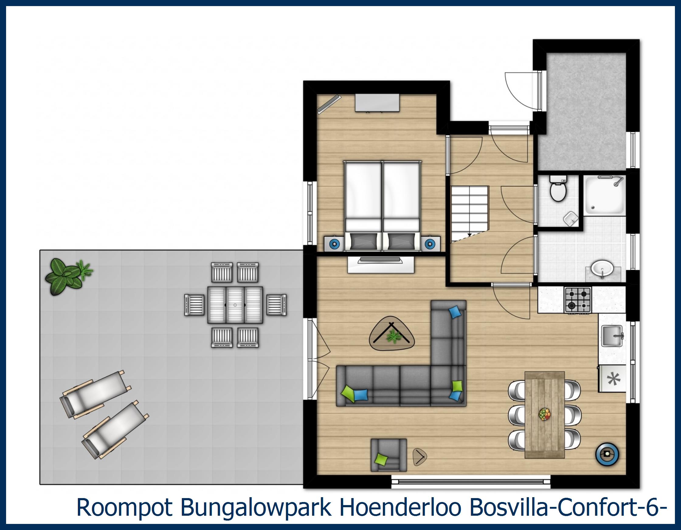 Bungalow Bosvilla-Confort-6-7 à Hoenderloo