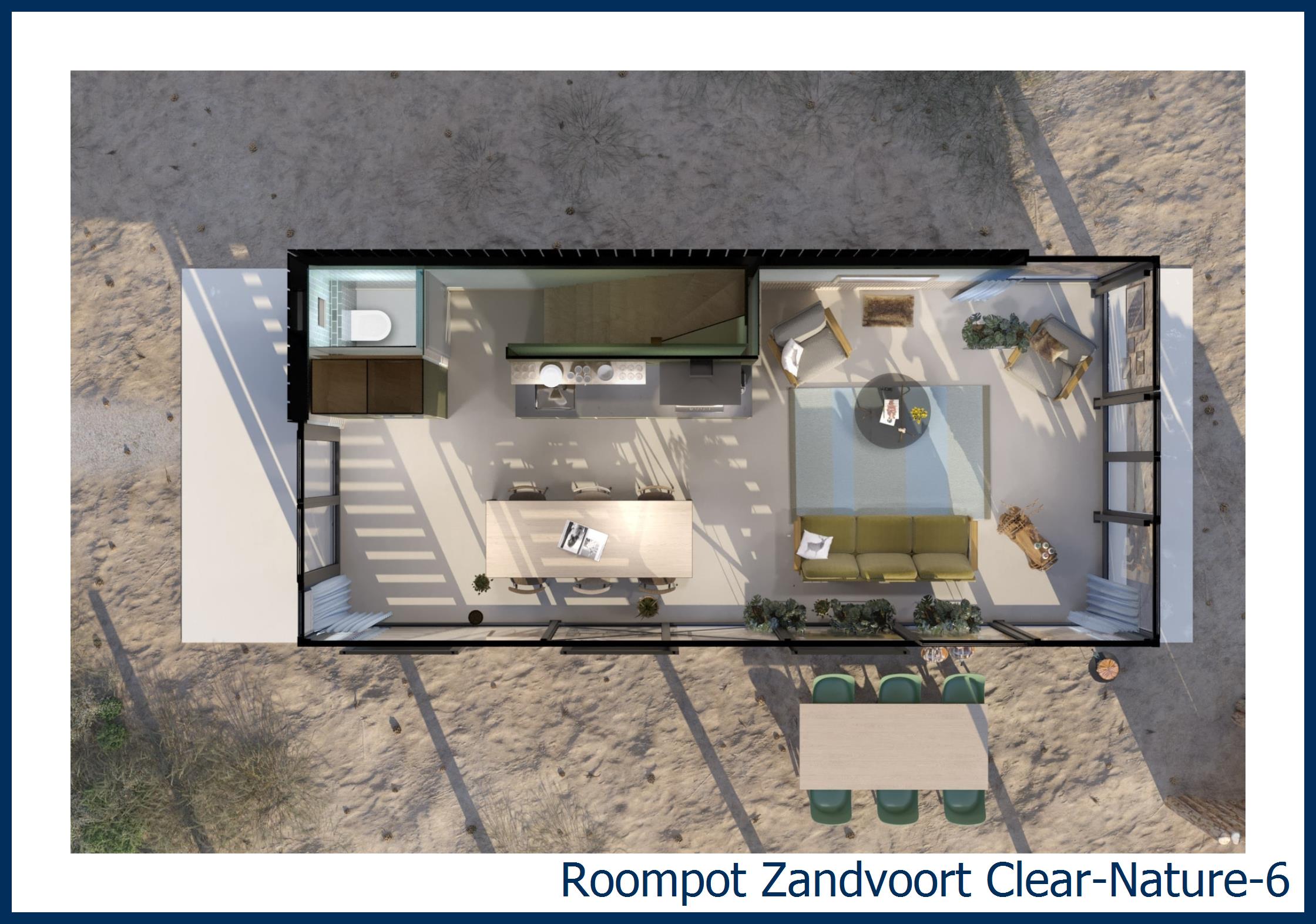 Pavillon Clear-Nature-6 à Zandvoort (oud)